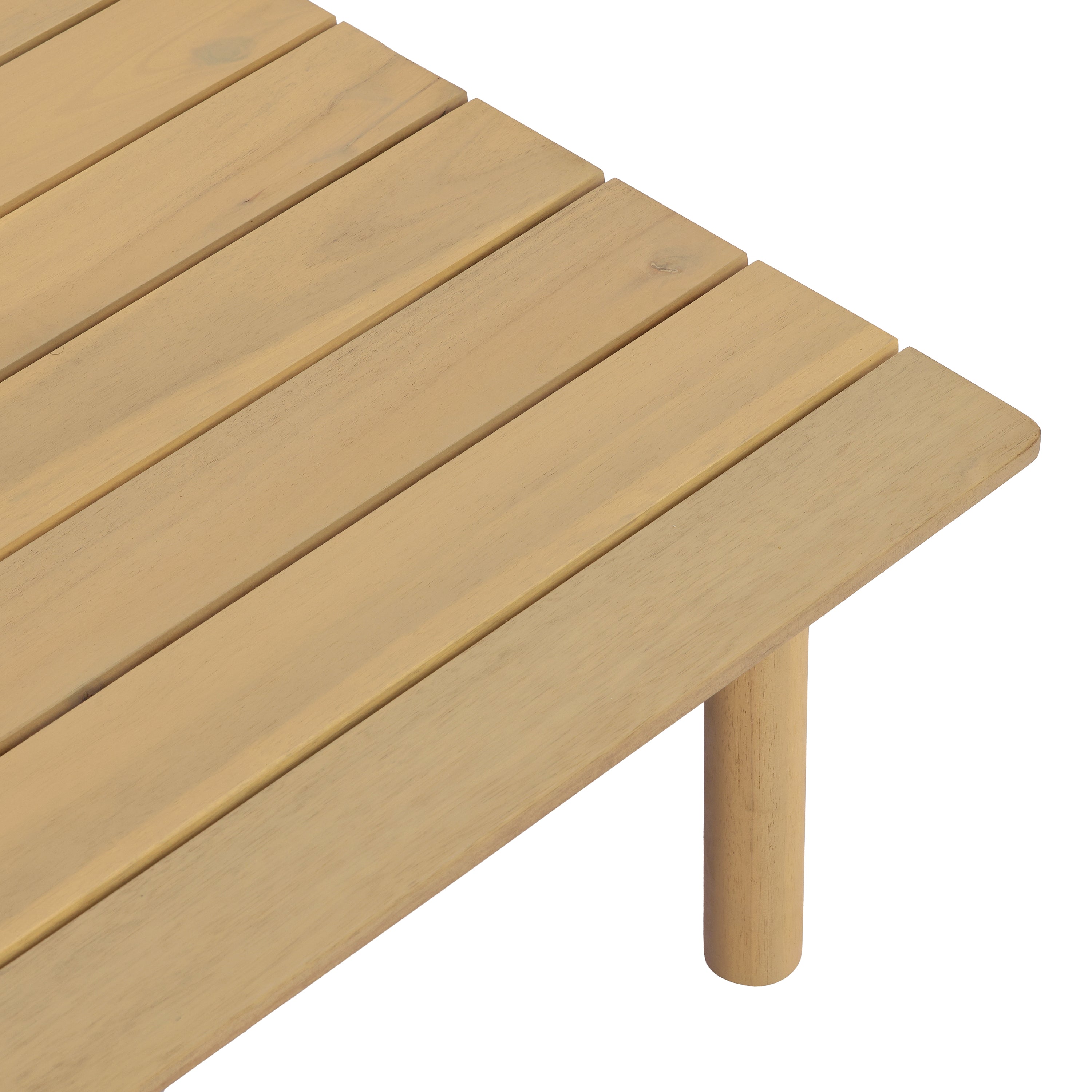 Sebastian Acacia Wood Outdoor Square Coffee Table