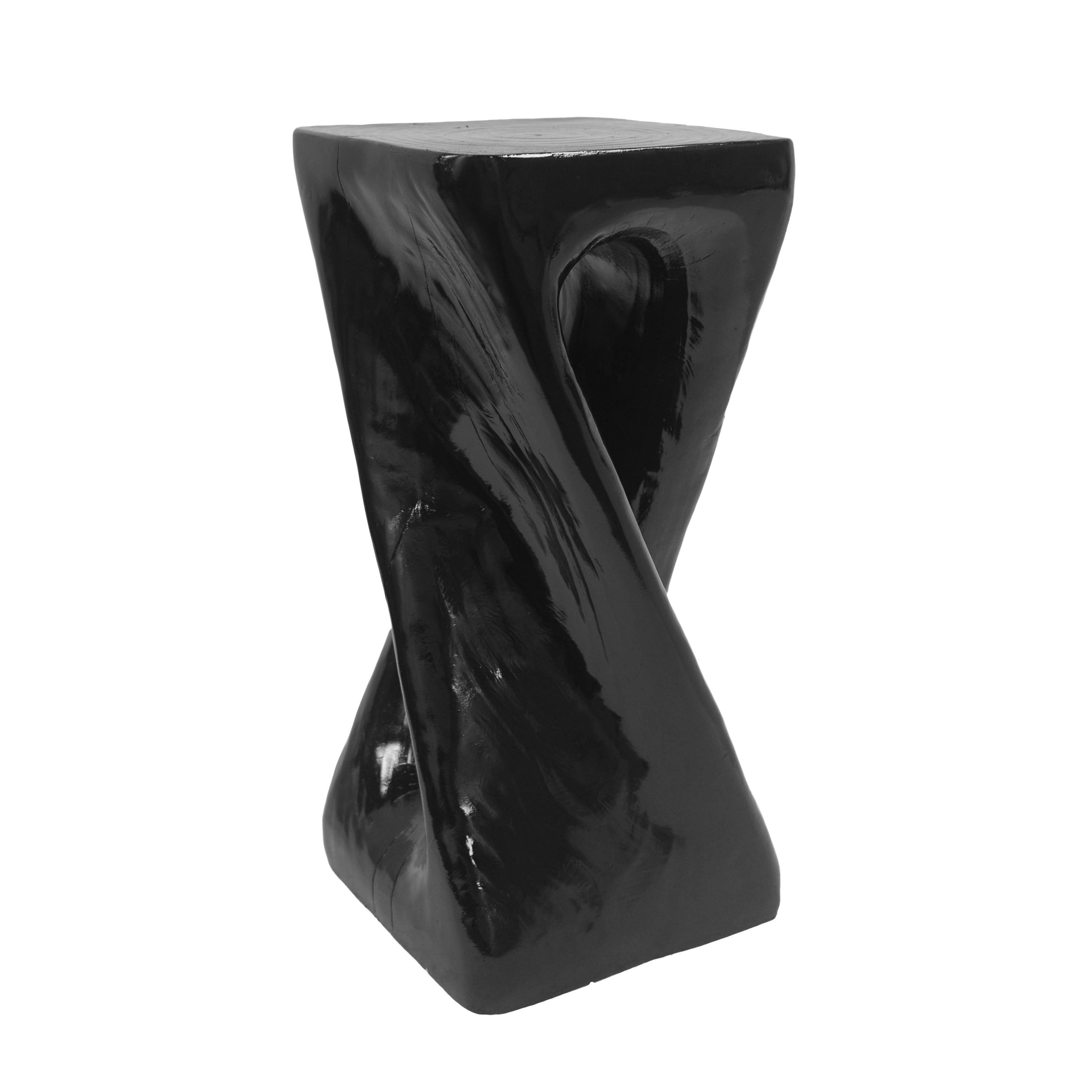 Twist Shape Accent Table