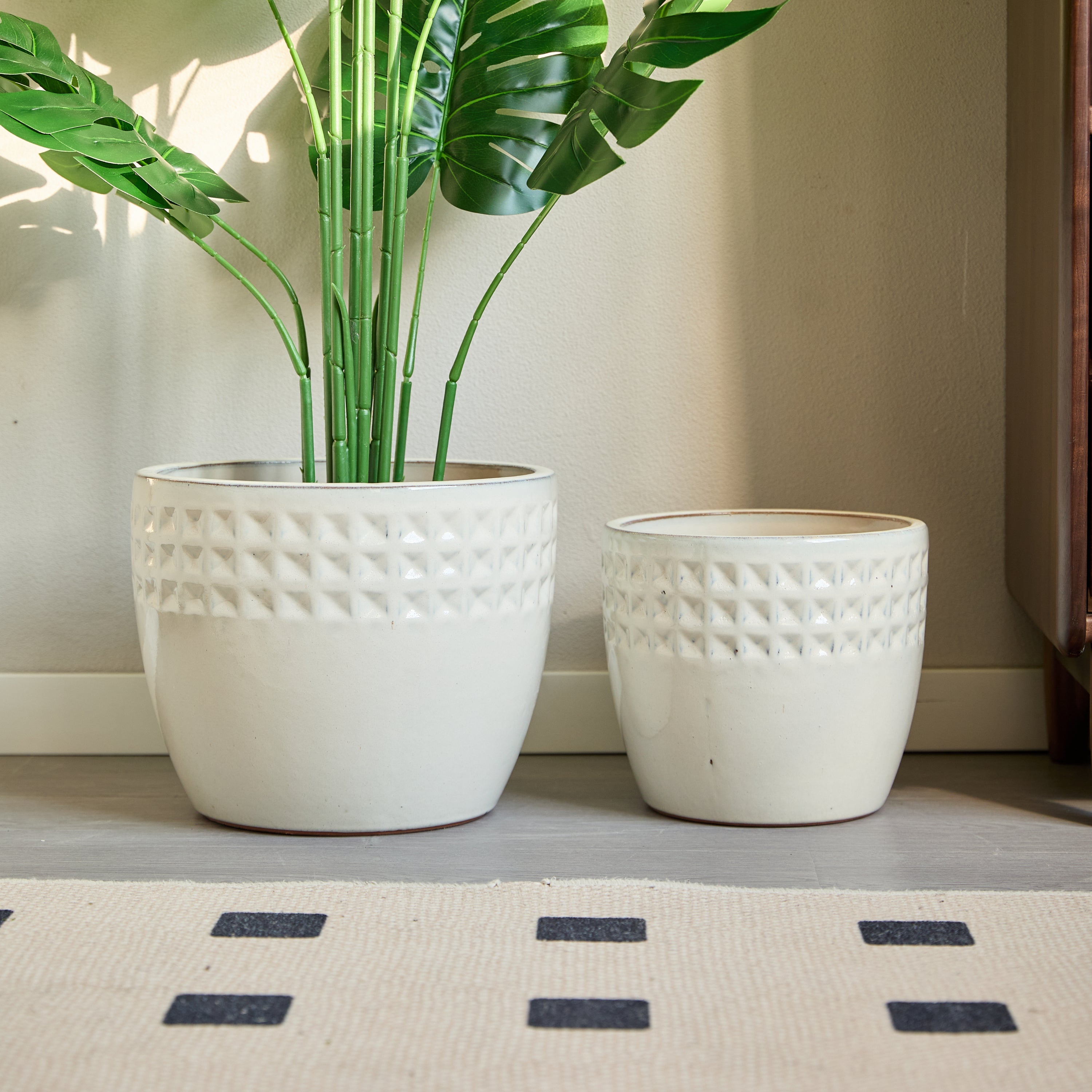 Arvo Handmade Ceramic Planter, Set of 3