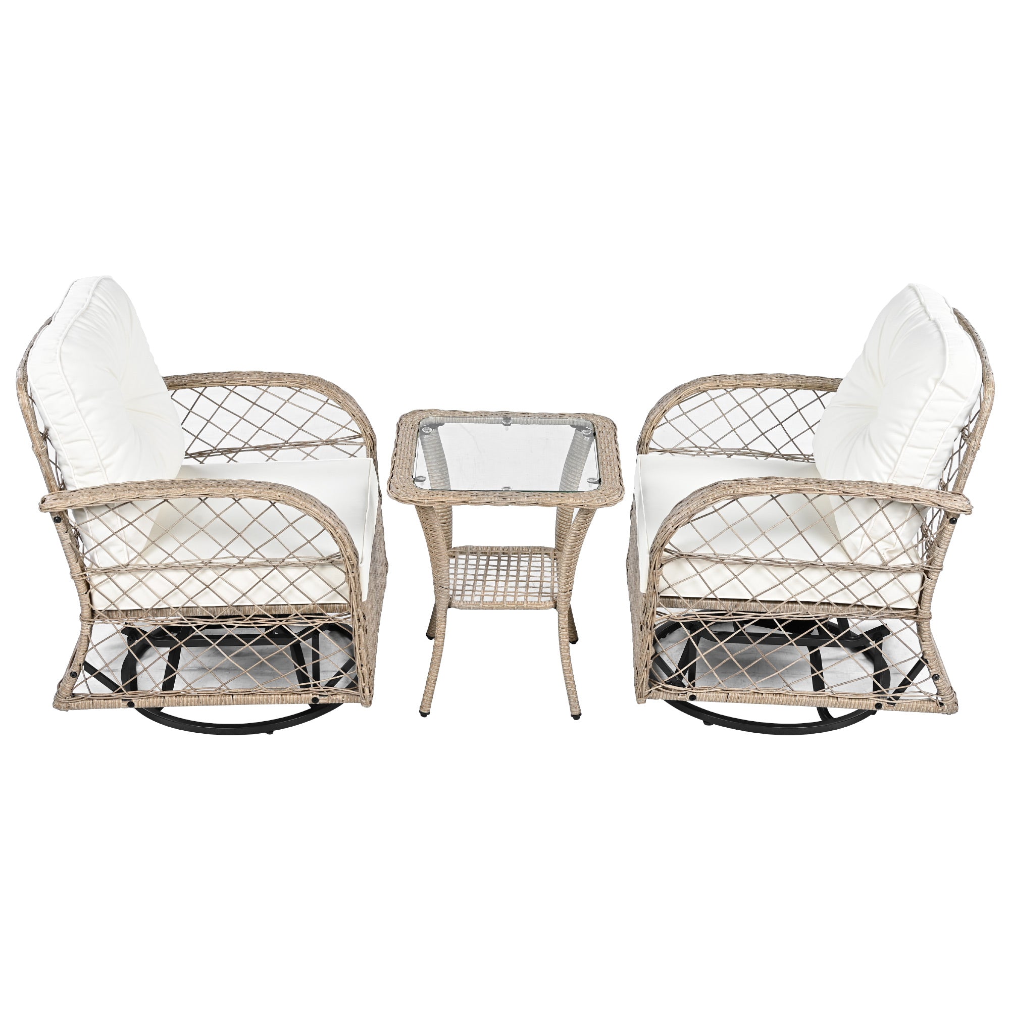 3-Piece Outdoor Chat Set