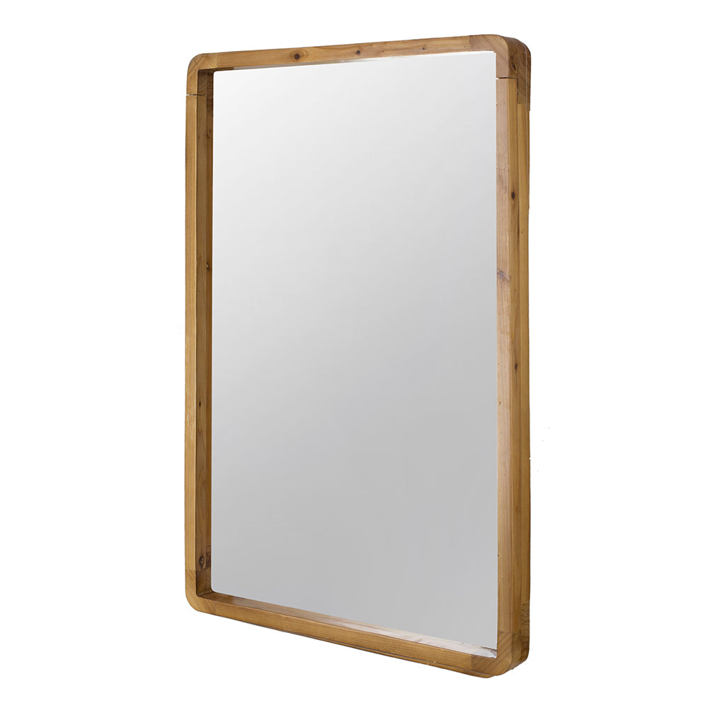 24" x 36" Rectangle Wall Mirror with Wood Frame