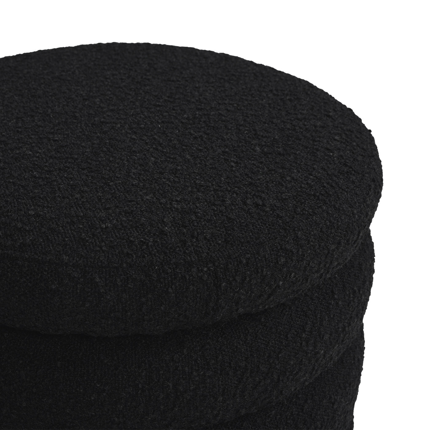 Capstone Oversized Round Ottoman with Hidden Storage Compartment - Storage Benches & Ottomans