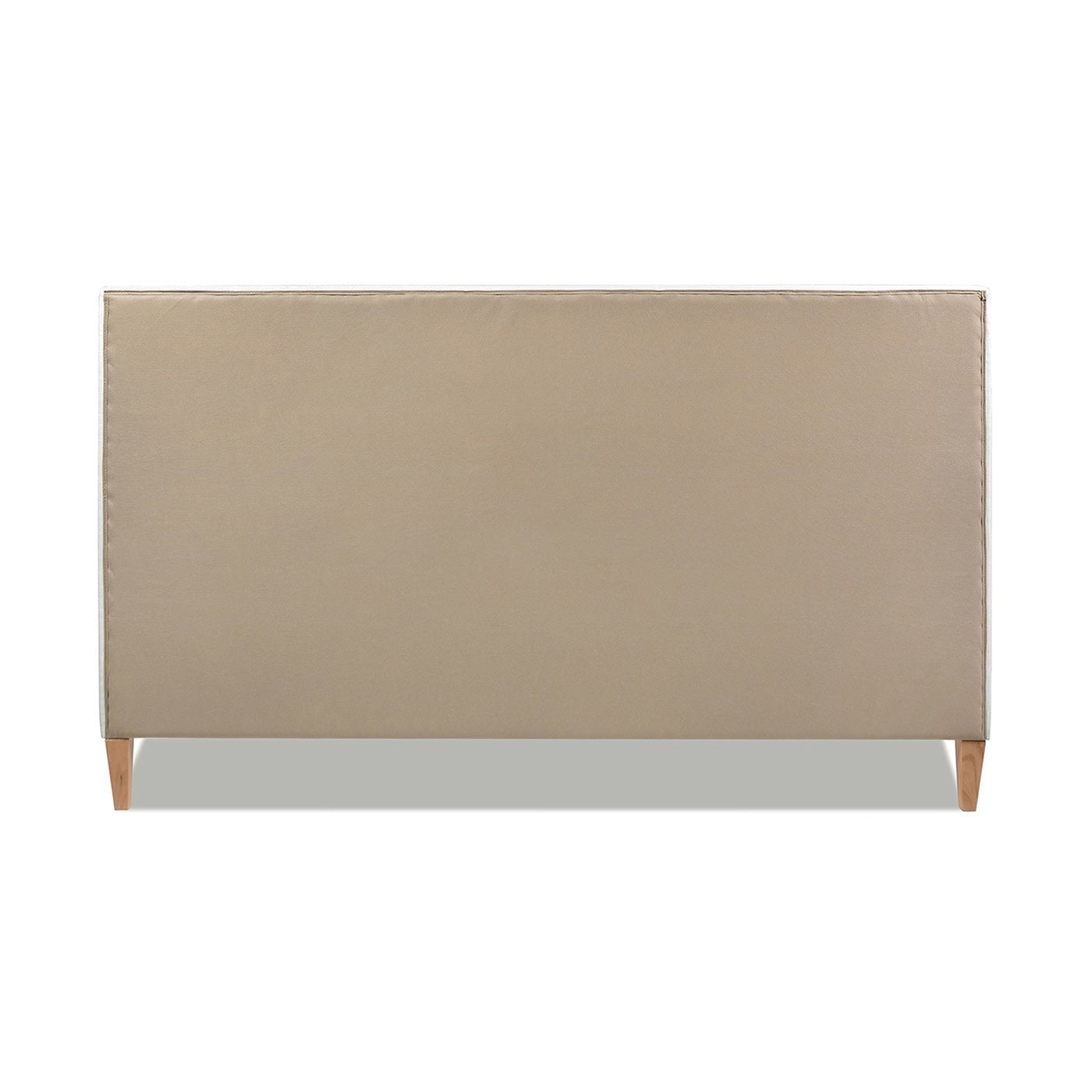 Captivat Platform Bed with Cane - Back and Solid Wood Legs - Beds & Headboards