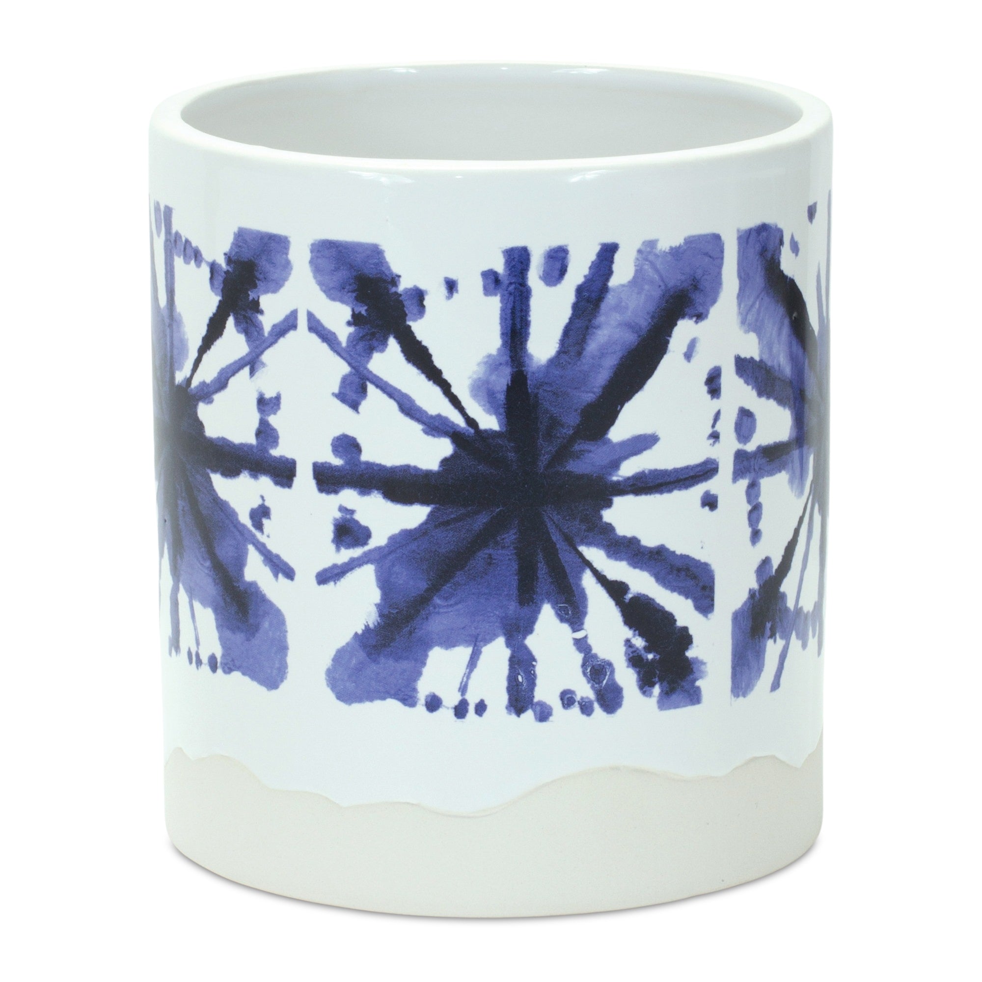 Tie-Dye Print Pot, Set of 2