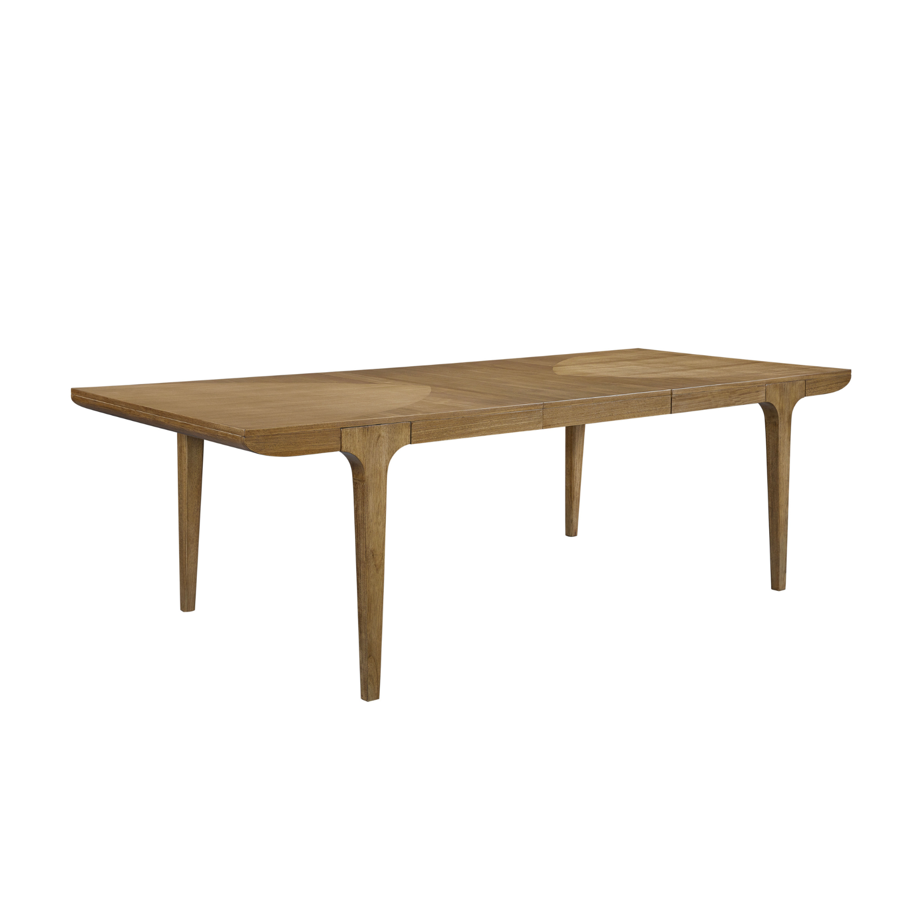 Eucalyptus Mid Century Modern Extendable Dining Table