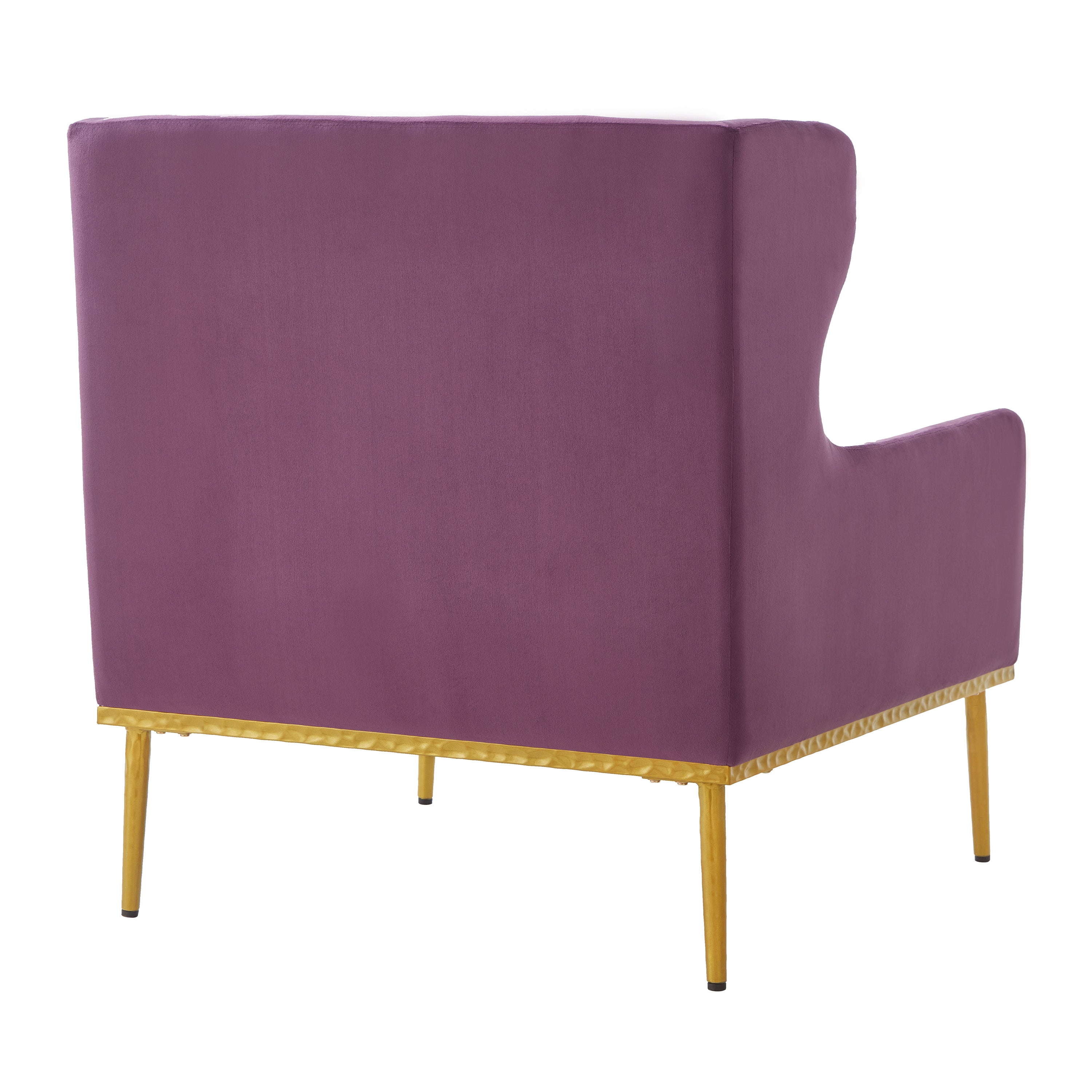 Modern Armchair Velvet Accent Chair Reading Chair Single Sofa Chair for Living Room, Bedroom, or Reading Corner, Beige