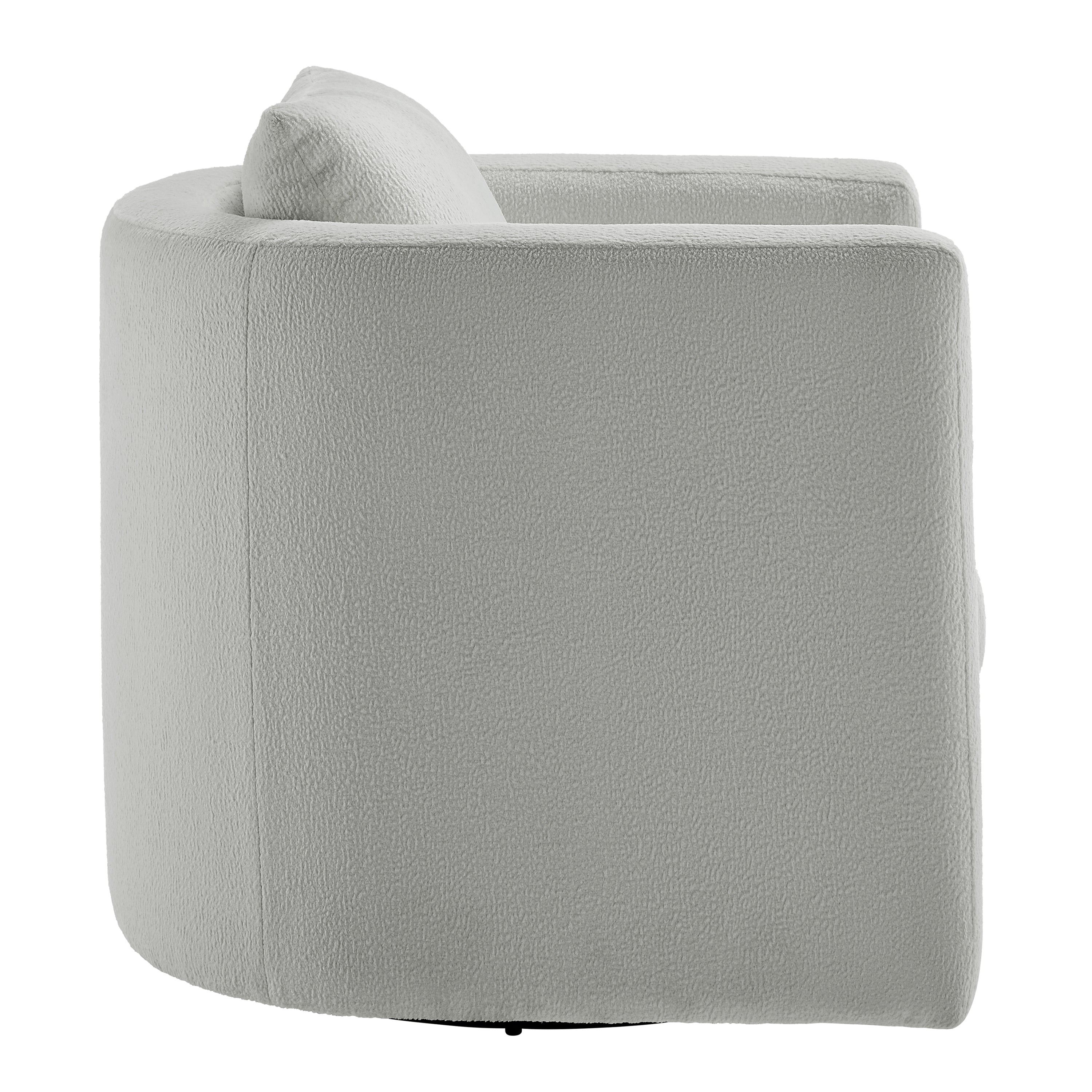 Sutton Swivel Barrel Chair with Performance Fabric