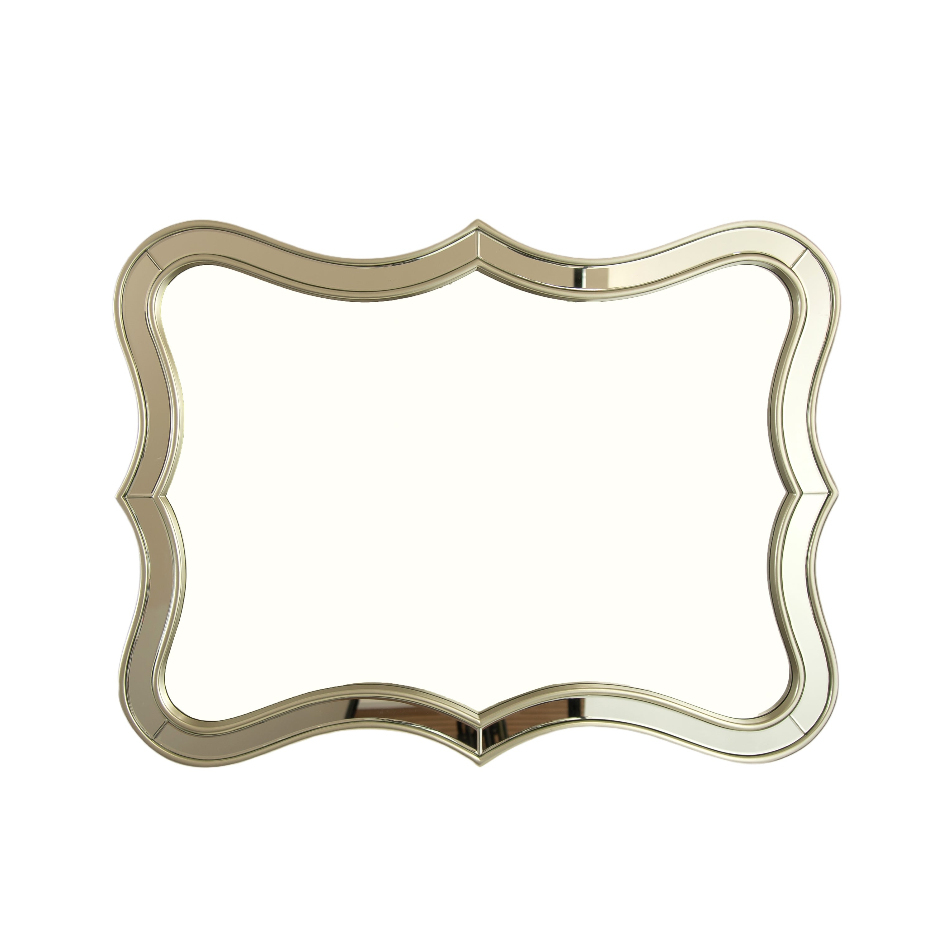 24'' Fleuron Gold Framed Mirror