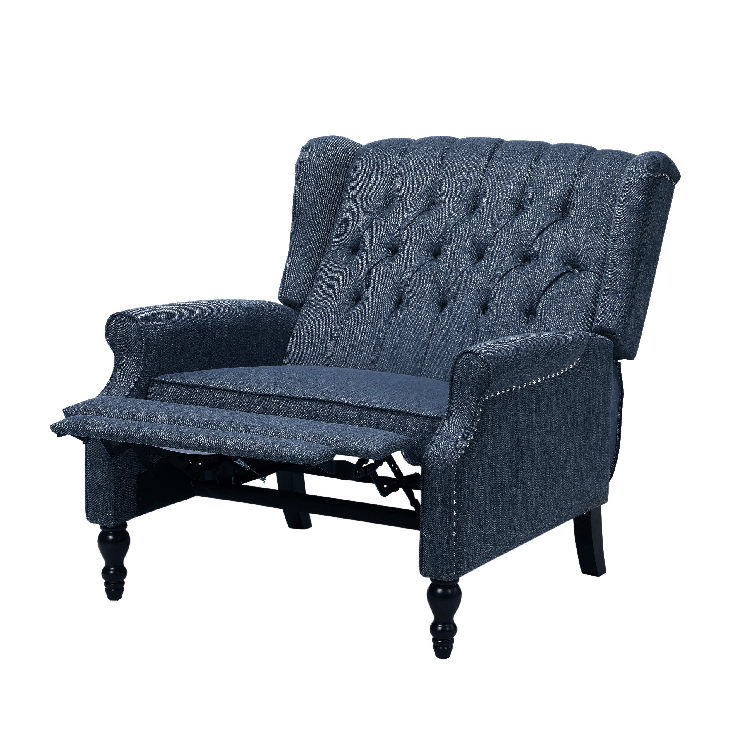 Oversized Wingback Tufted Recliner Accent Chair