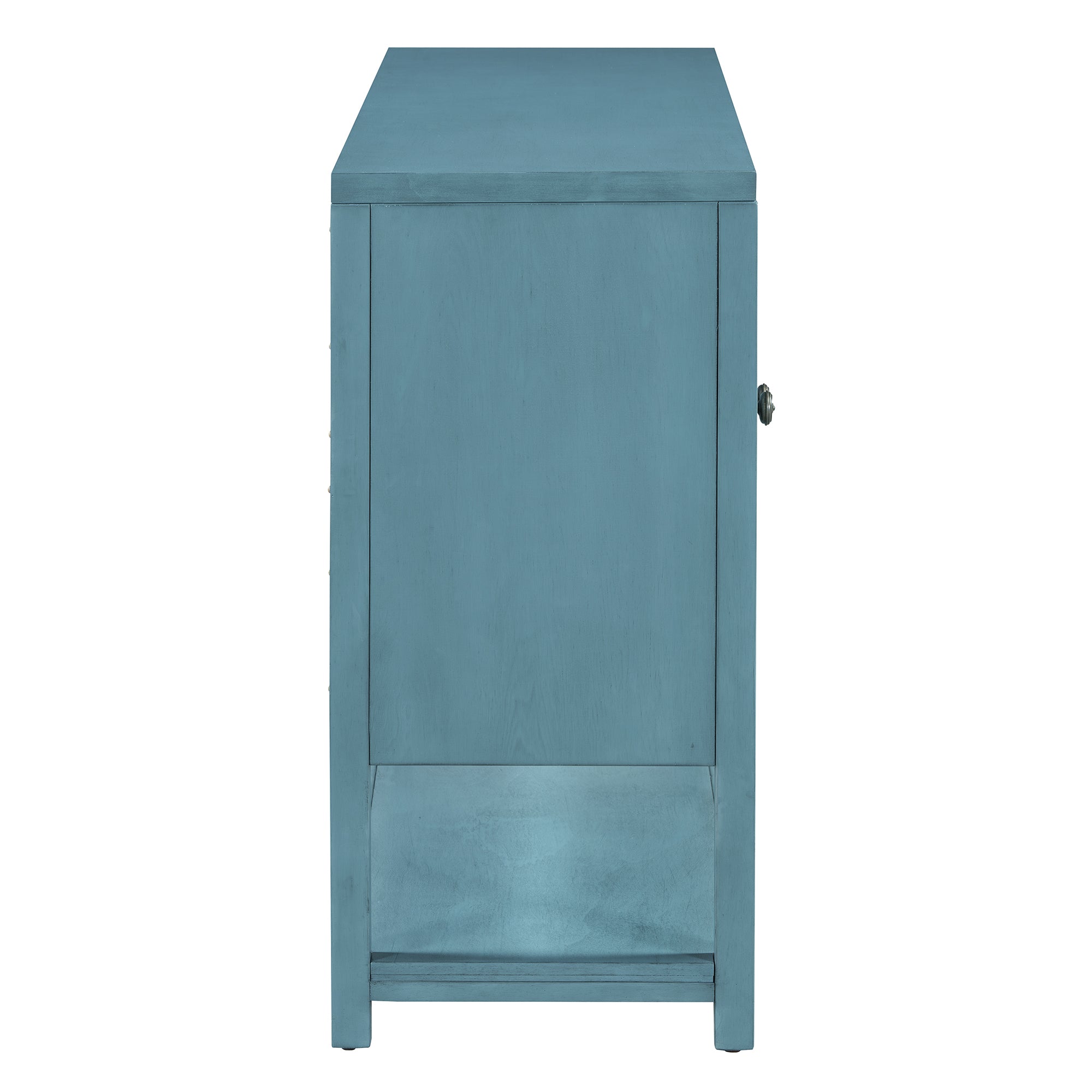Mirrored Door Console Table