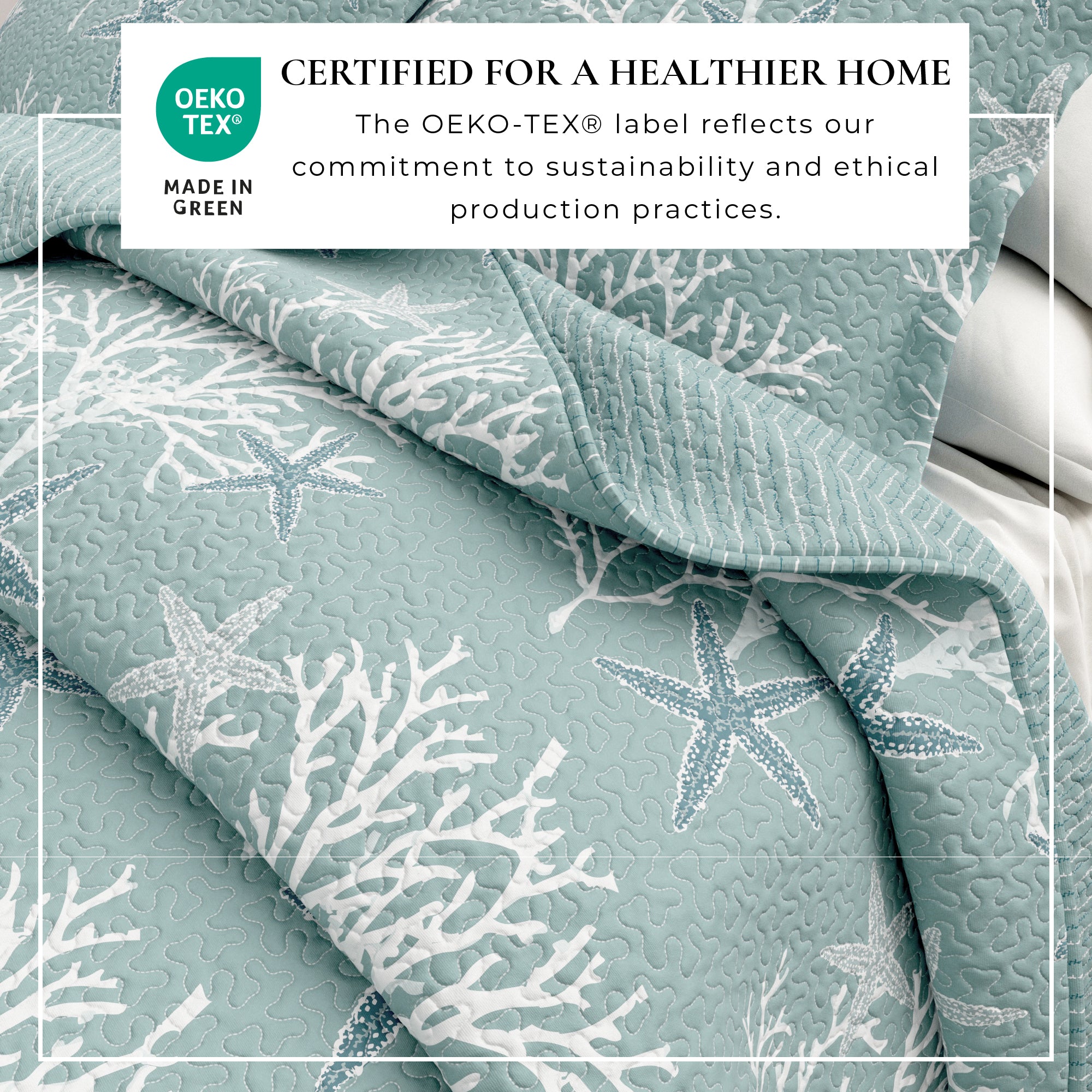 Coastal Quilt Set with Shams