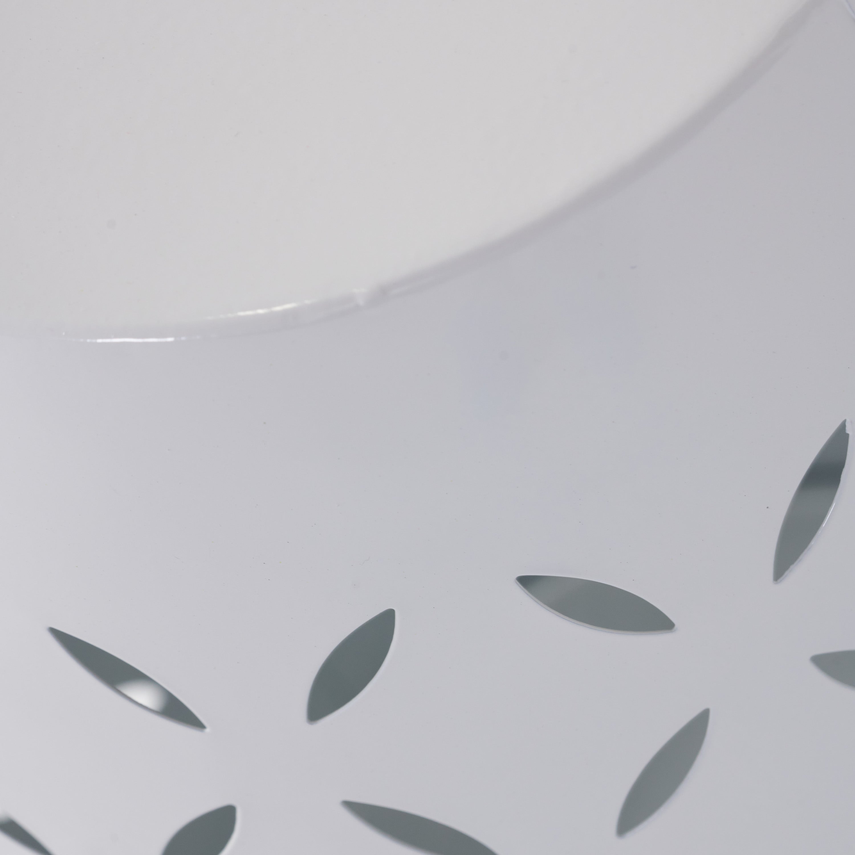 Lilac Outdoor Metal Cutout Accent Table