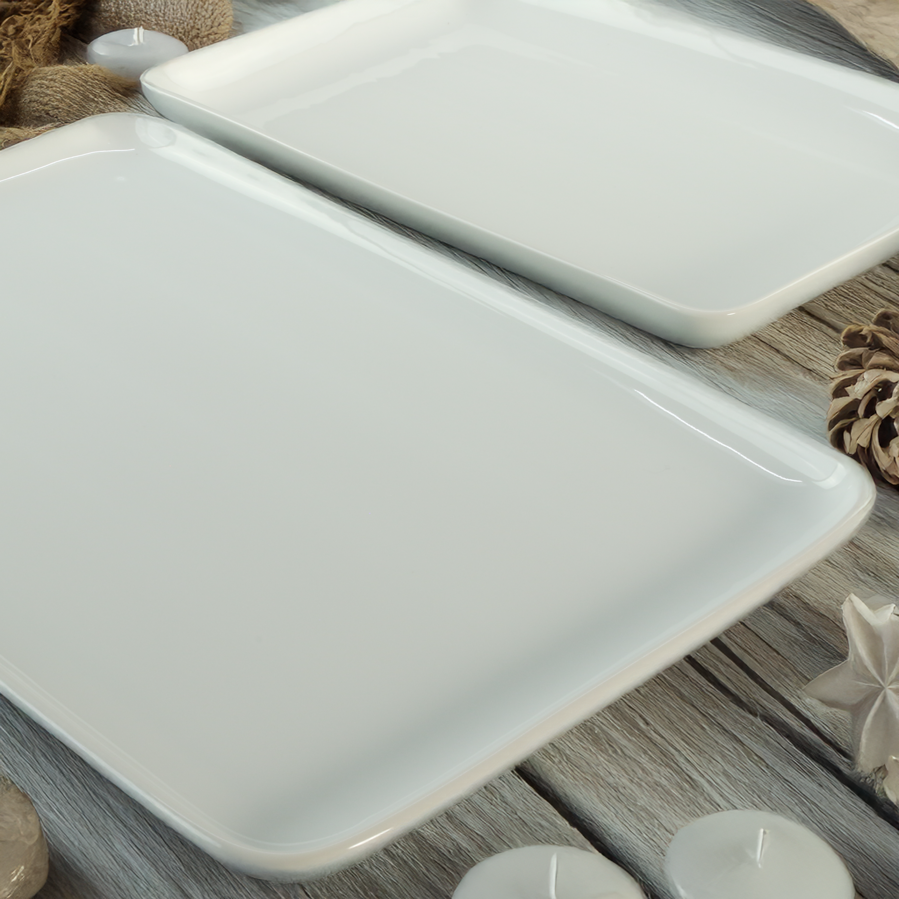 Vail Rectangular Platter 2-Piece Set