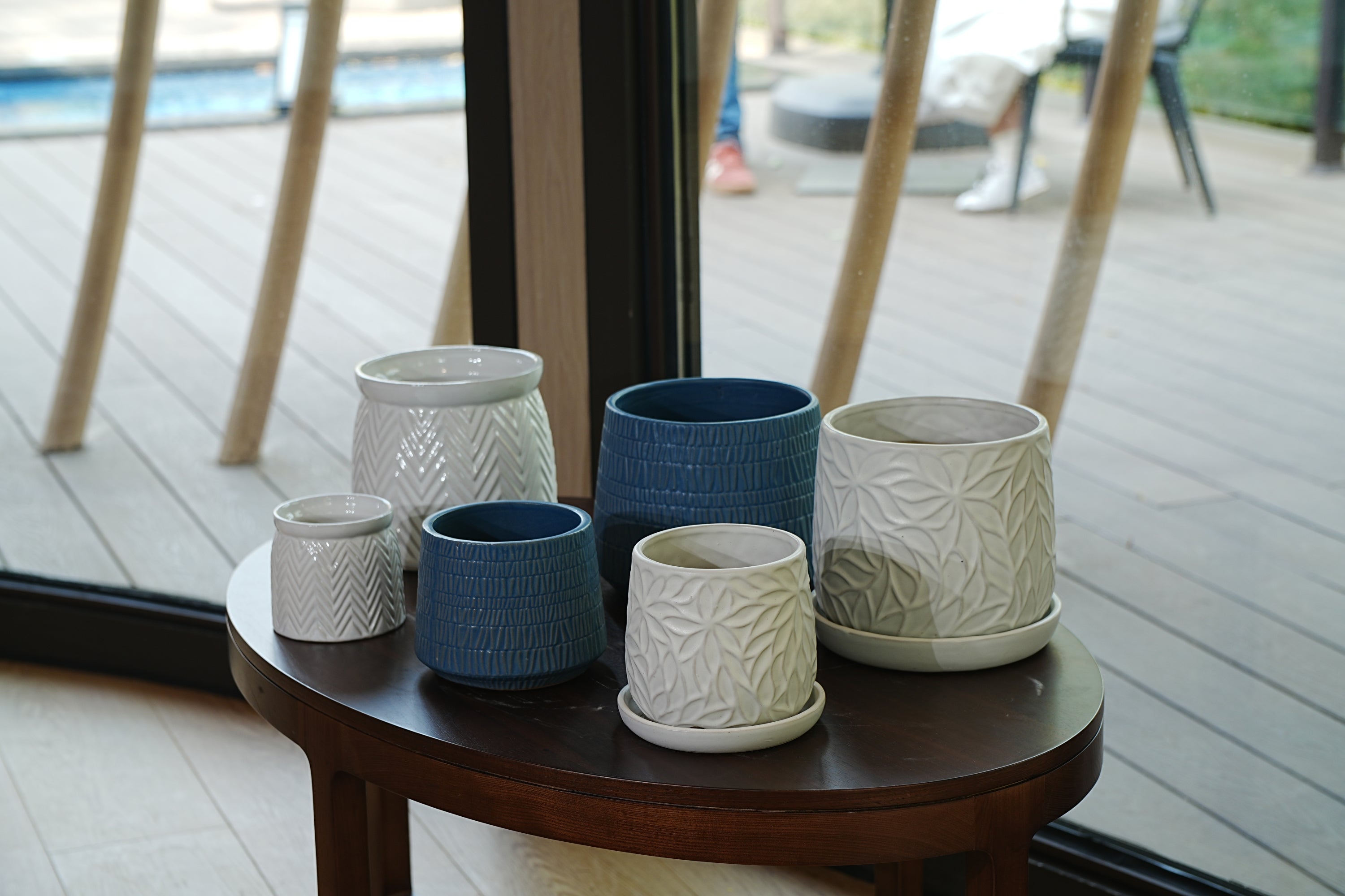 Tovi Handmade Ceramic Planter, Set of 2