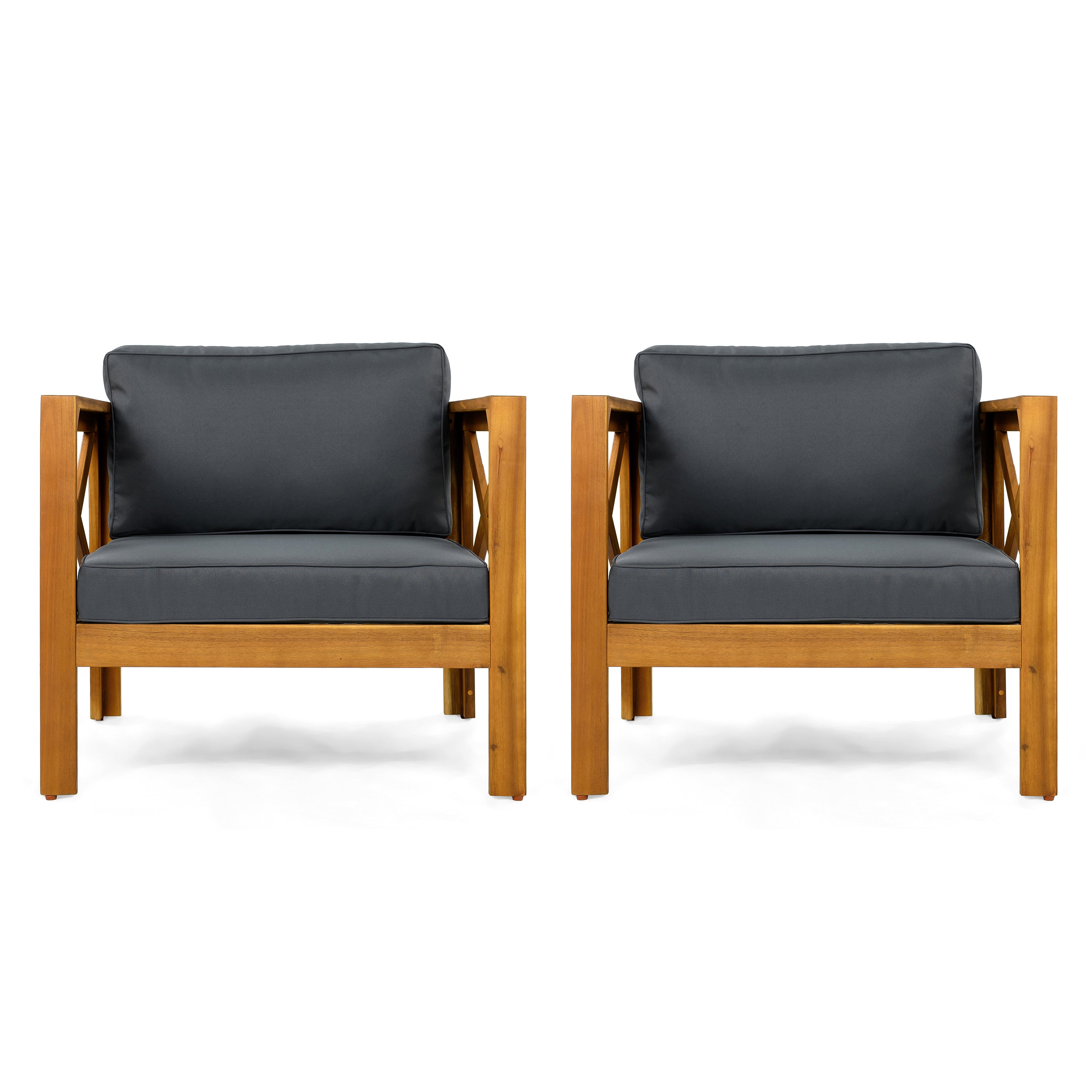 Brava Outdoor 3-Piece Patio Conversation Set