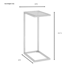 Chloe C-Form Accent Table - End Tables