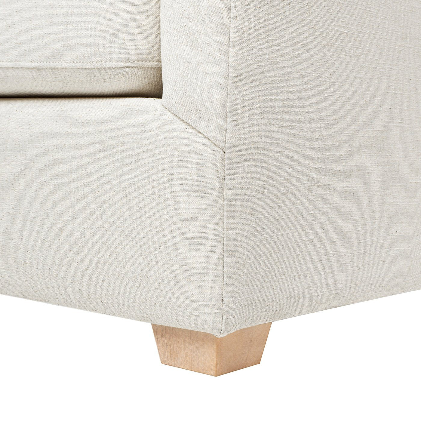 Citadell 83" Upholstered Sofa with Lumbar Pillow and Flared Arms - Sofas