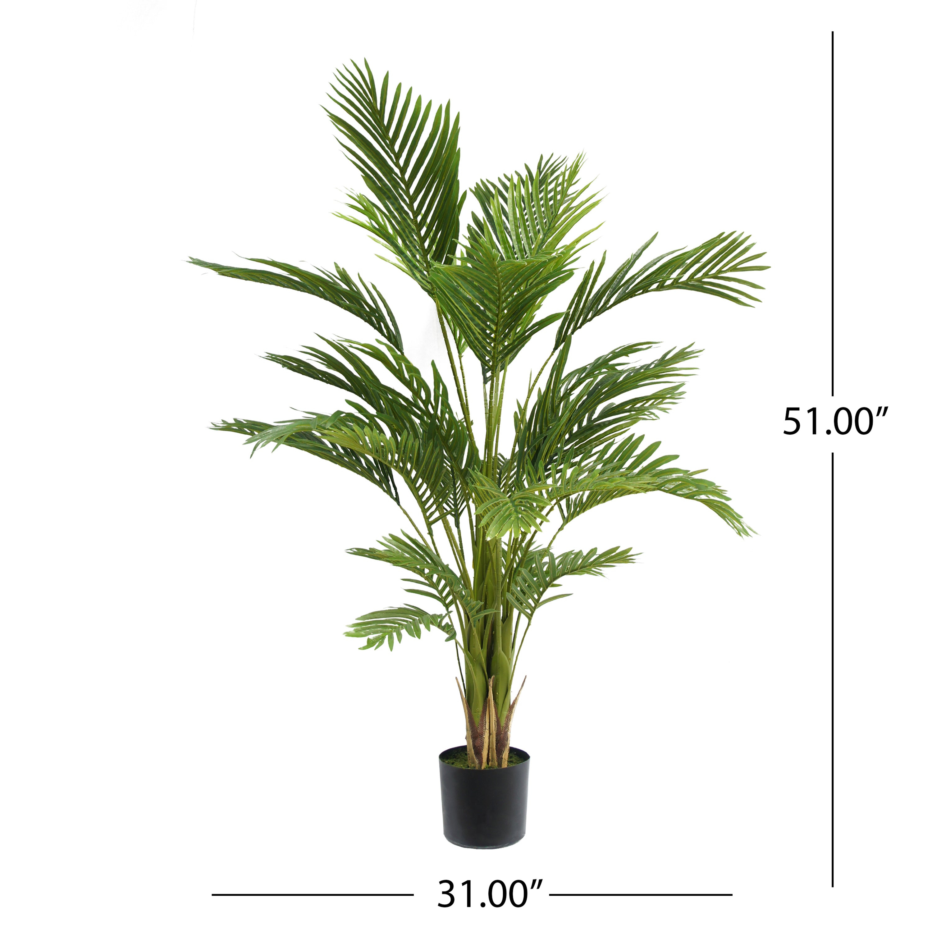 51" Faux Palm Tree
