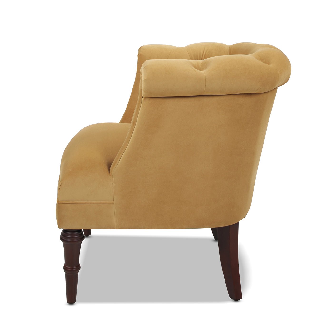 Comforts Upholstered Accent Chair with Recessed Arms and Barrel Design - Accent Chairs