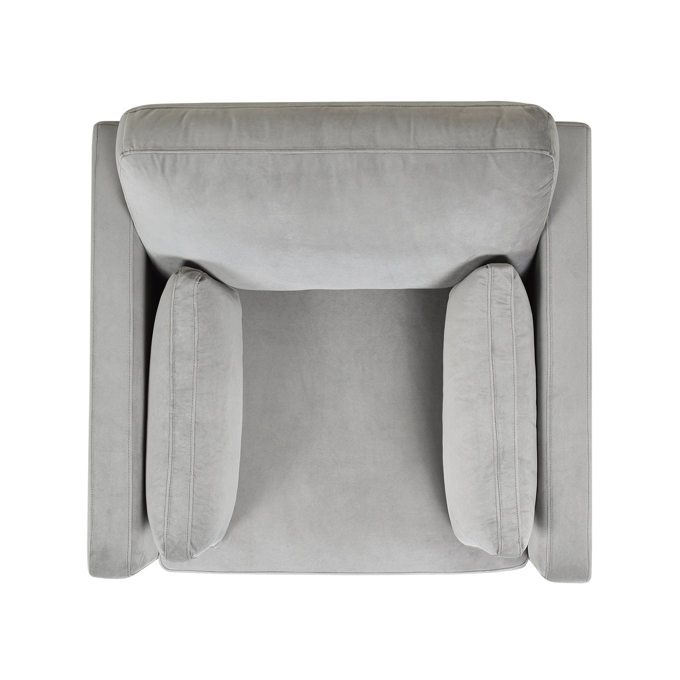 Contour Velvet Upholstered Accent Chair with Removable and Reversible Back - Accent Chairs