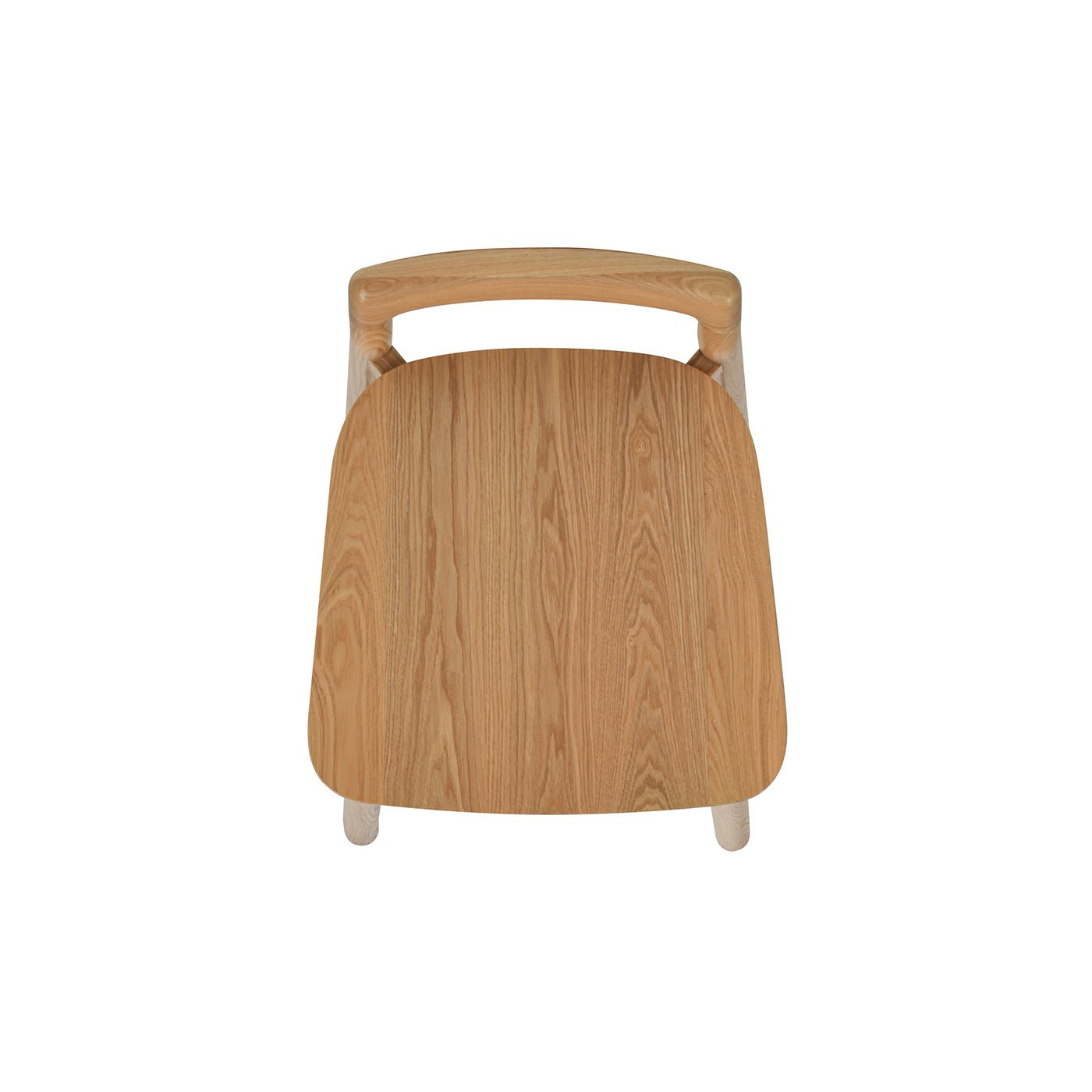 Counter Stool with Low Back and Black Iron Footrest - Counter Stools