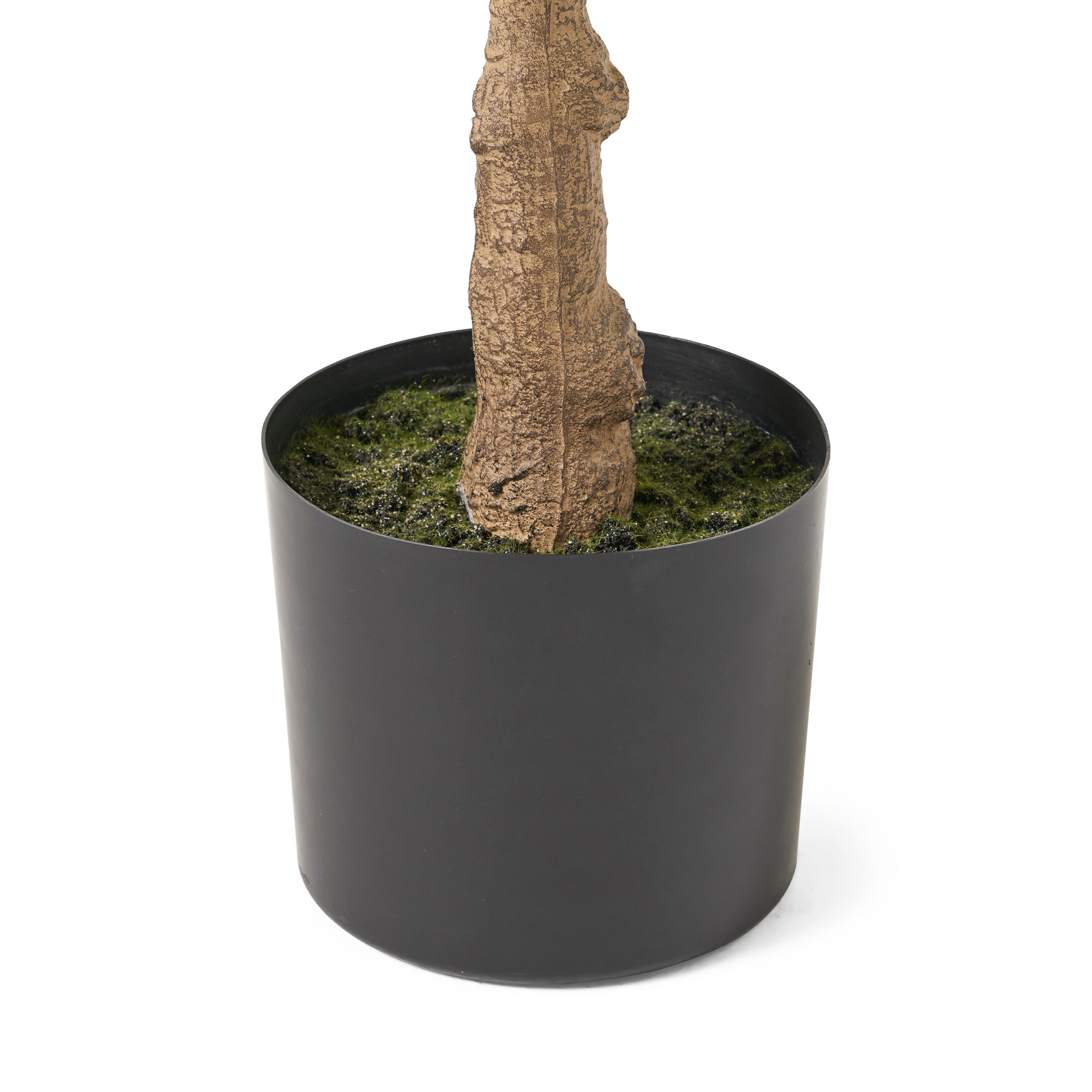 59" Faux Fiddle Leaf Fern Tree
