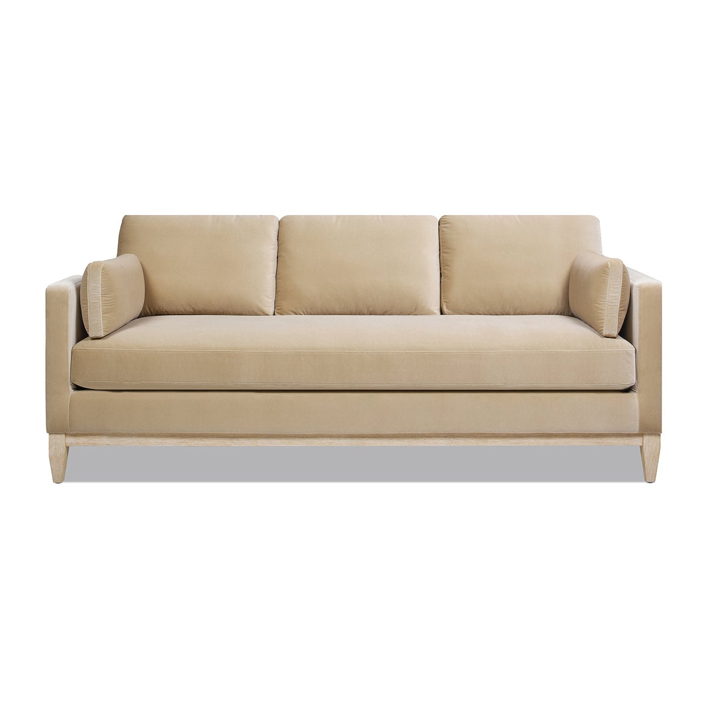 Crownedd 84" Upholstered Sofa with Square Track Arms - Sofas