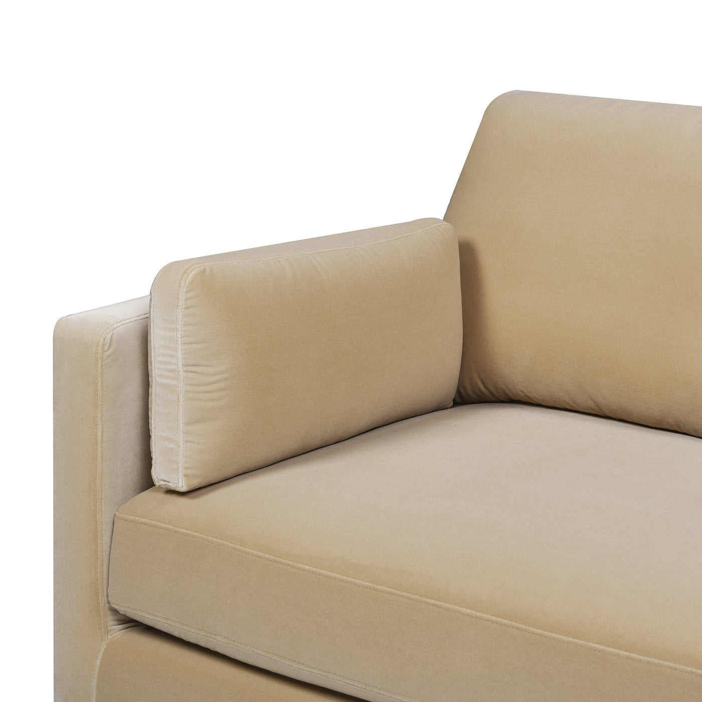 Crownedd 84" Upholstered Sofa with Square Track Arms - Sofas
