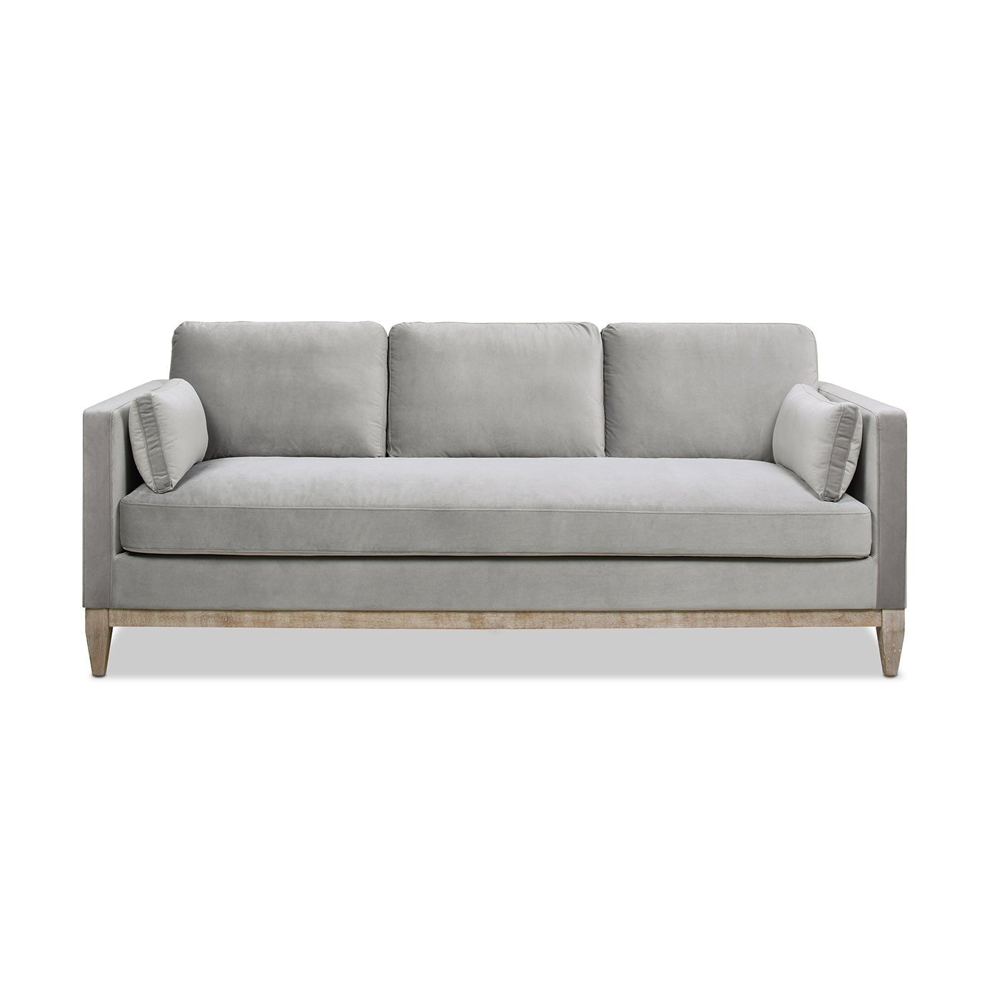 Crownedd 84" Upholstered Sofa with Square Track Arms - Sofas