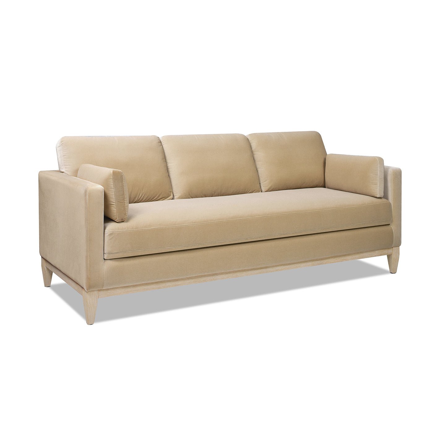 Crownedd 84" Upholstered Sofa with Square Track Arms - Sofas