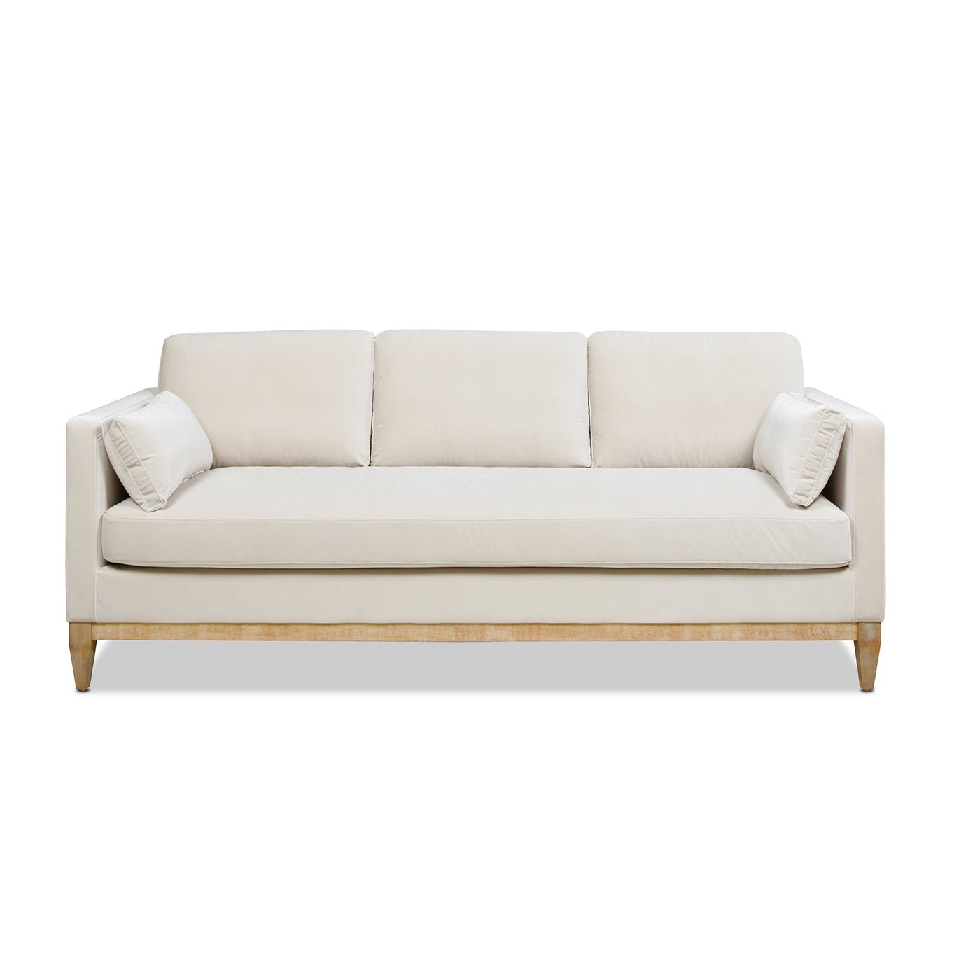 Crownedd 84" Upholstered Sofa with Square Track Arms - Sofas