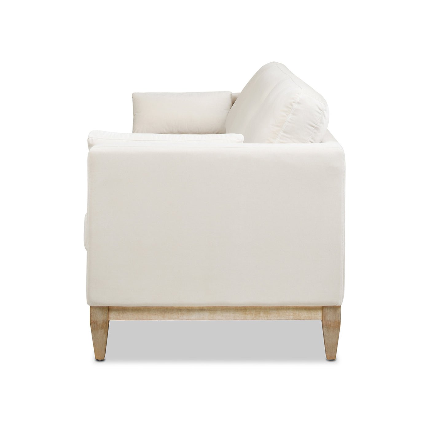Crownedd 84" Upholstered Sofa with Square Track Arms - Sofas