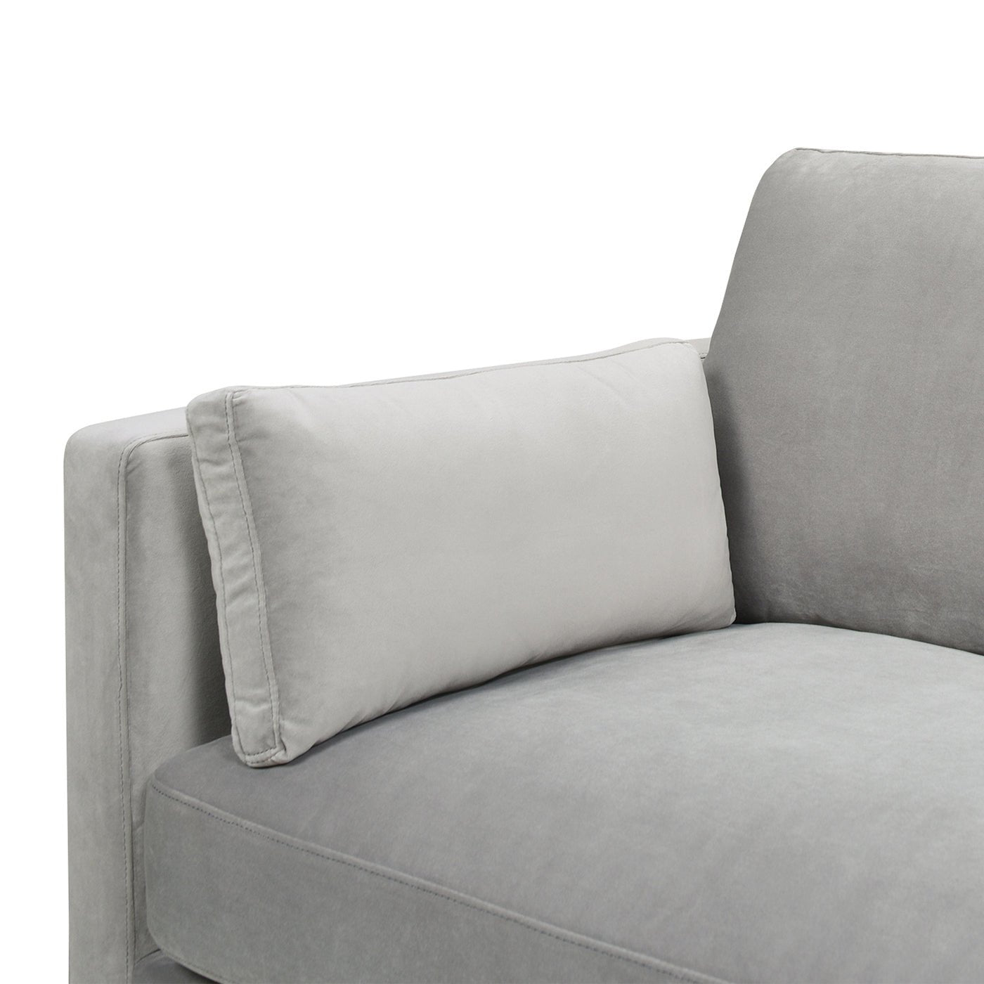 Crownedd 84" Upholstered Sofa with Square Track Arms - Sofas