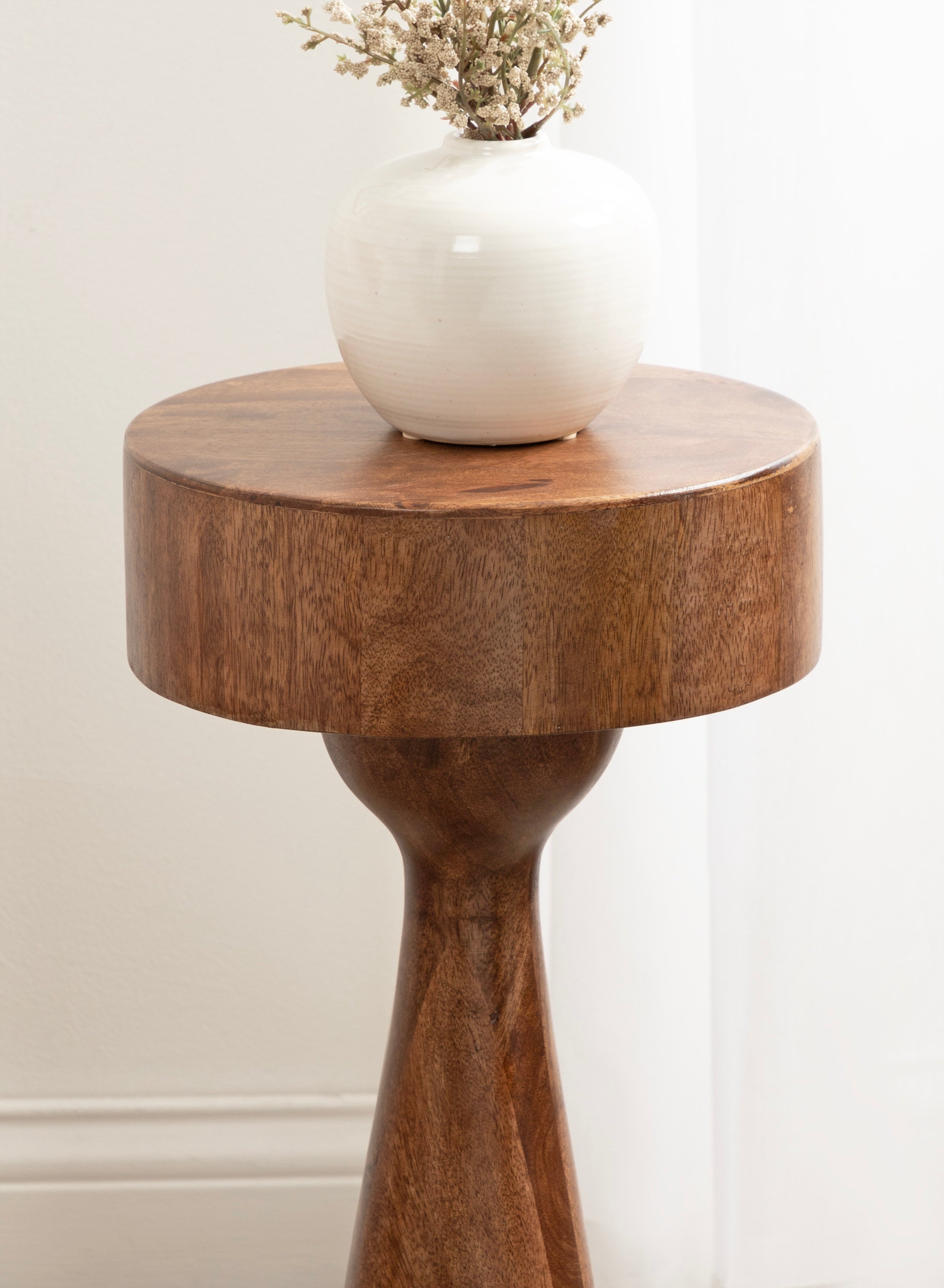 Solbrett Wood Drink Table