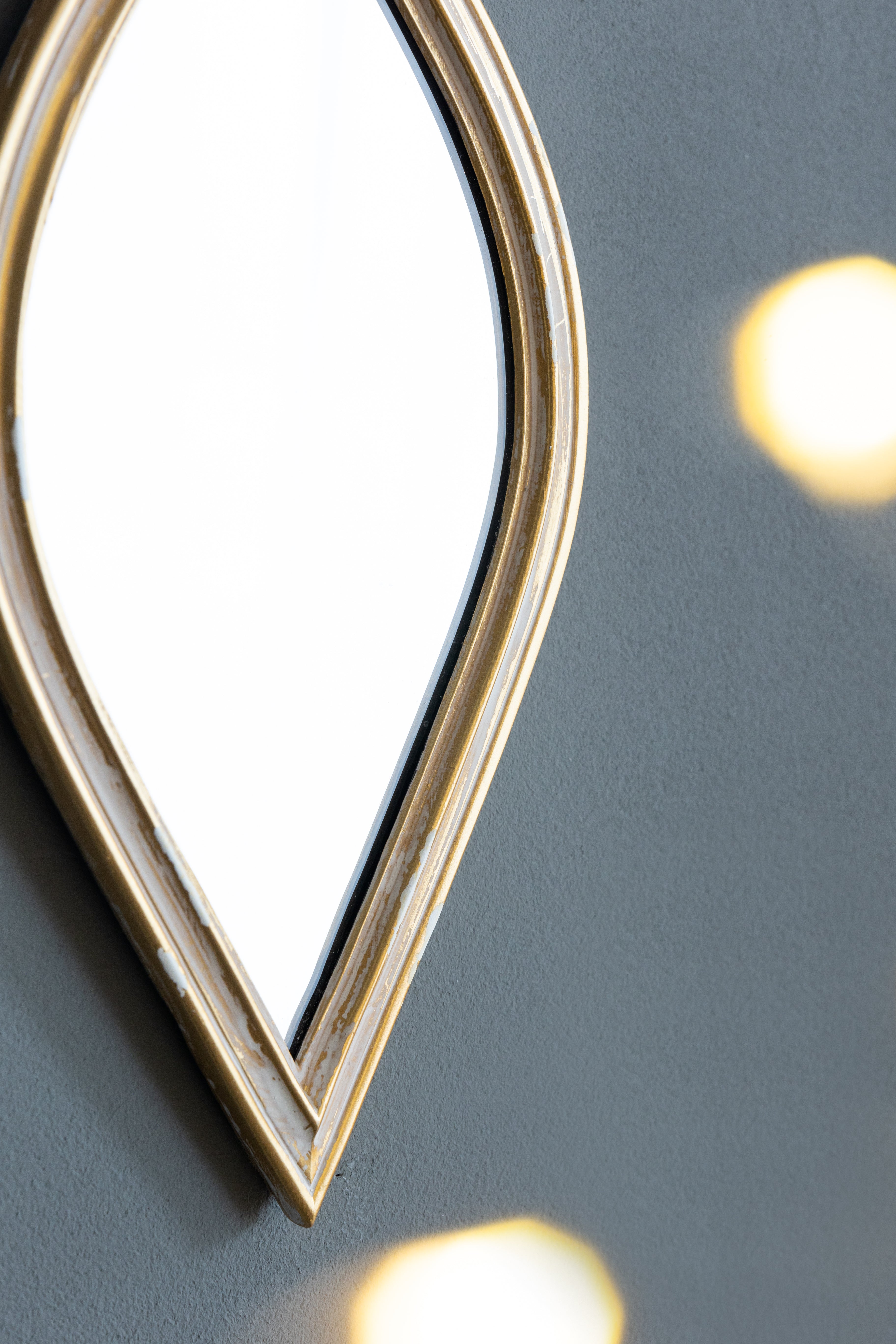 Diamond Shape Mirrors, Set of 2
