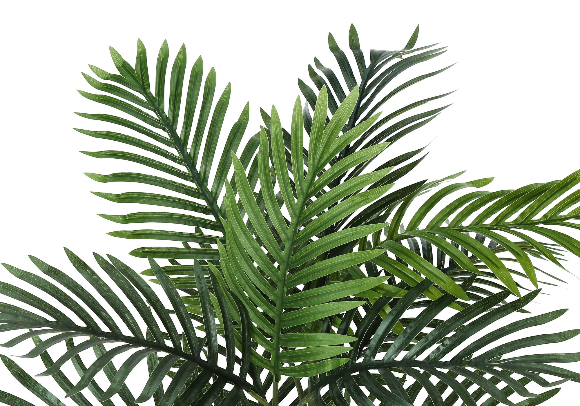 24" Tall Artificial Palm Plant  with Woven Basket
