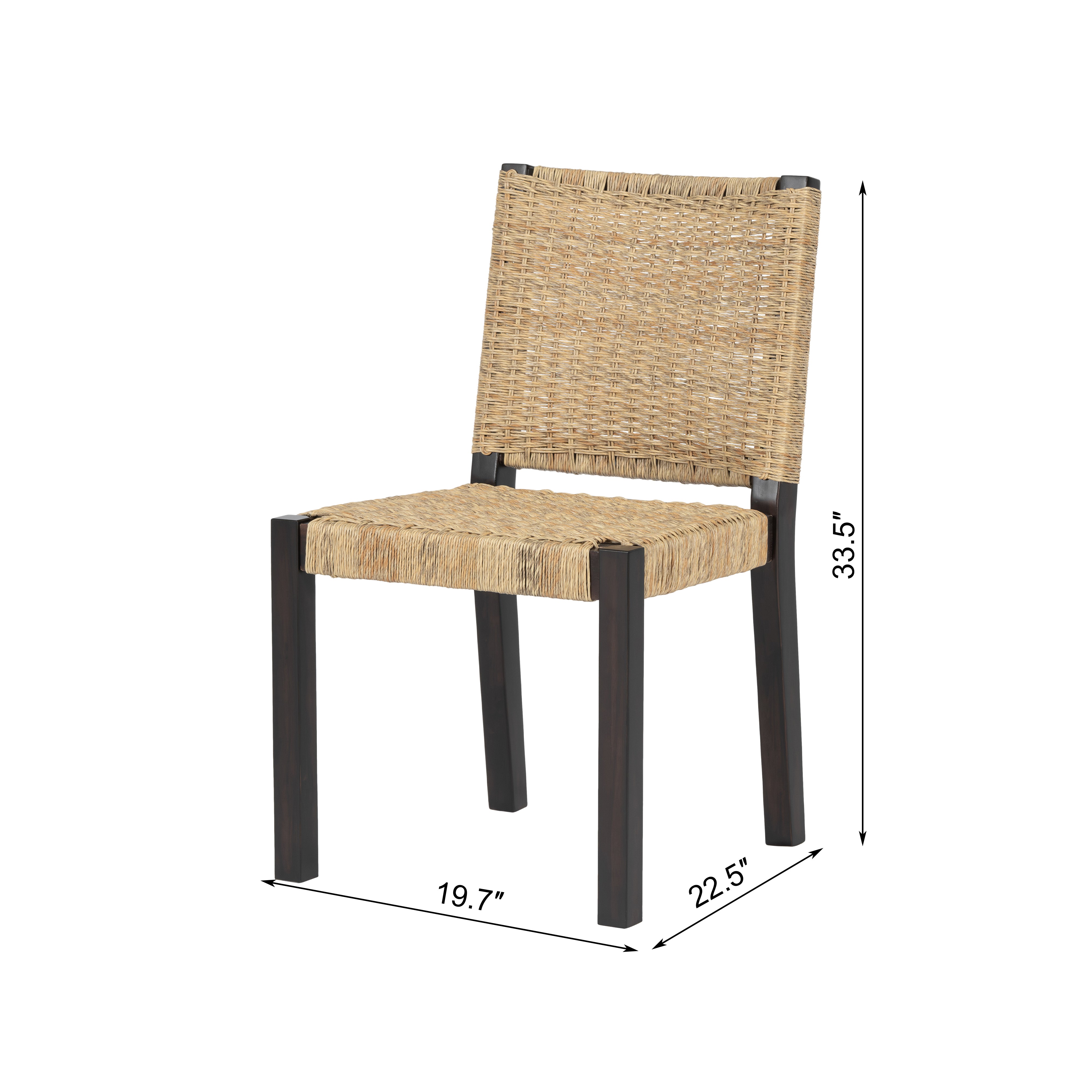 Modern Farmhouse Extendable Dining Table Set with Solid Wood Rattan Chairs and Bench