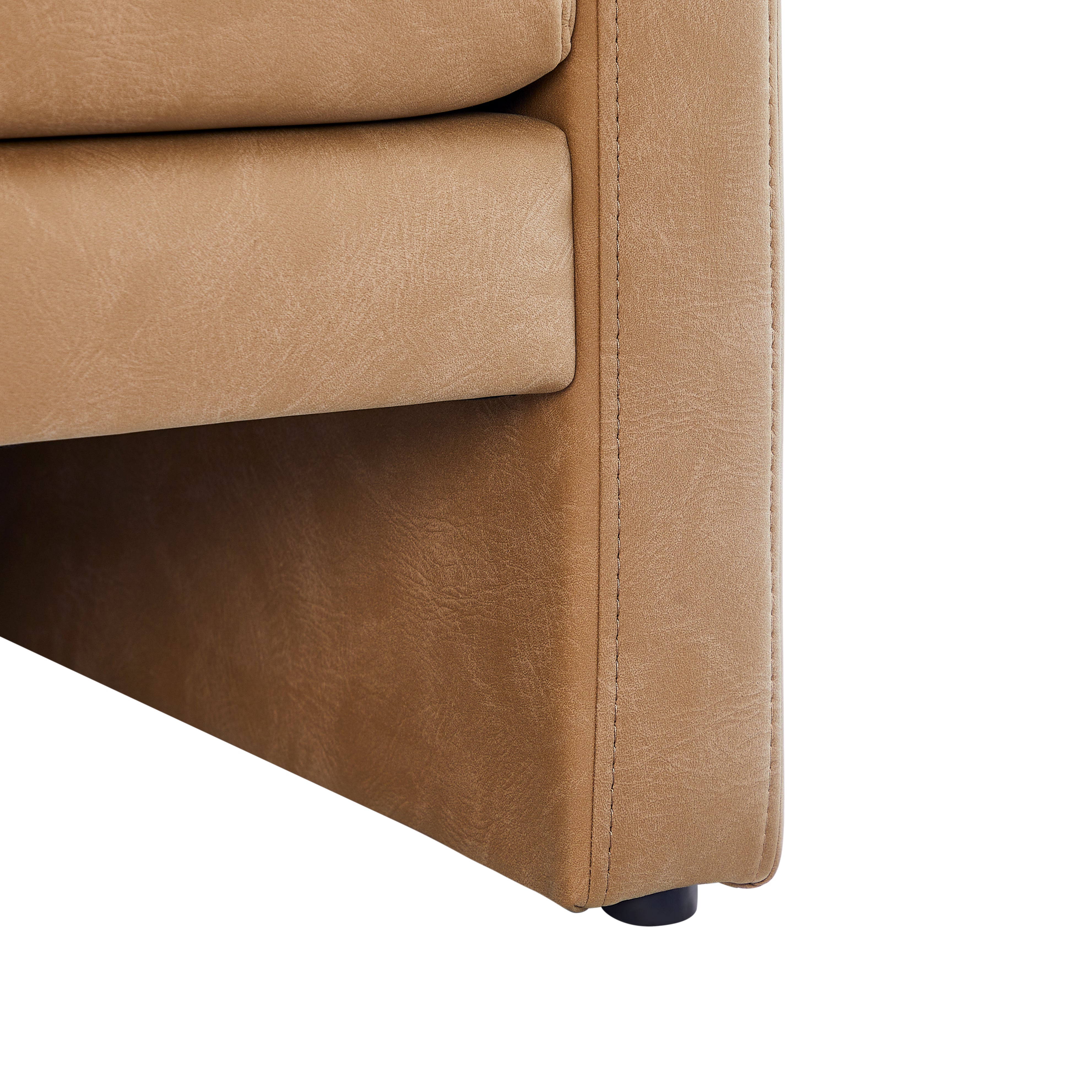 Tulo Faux Leather Arm Chair