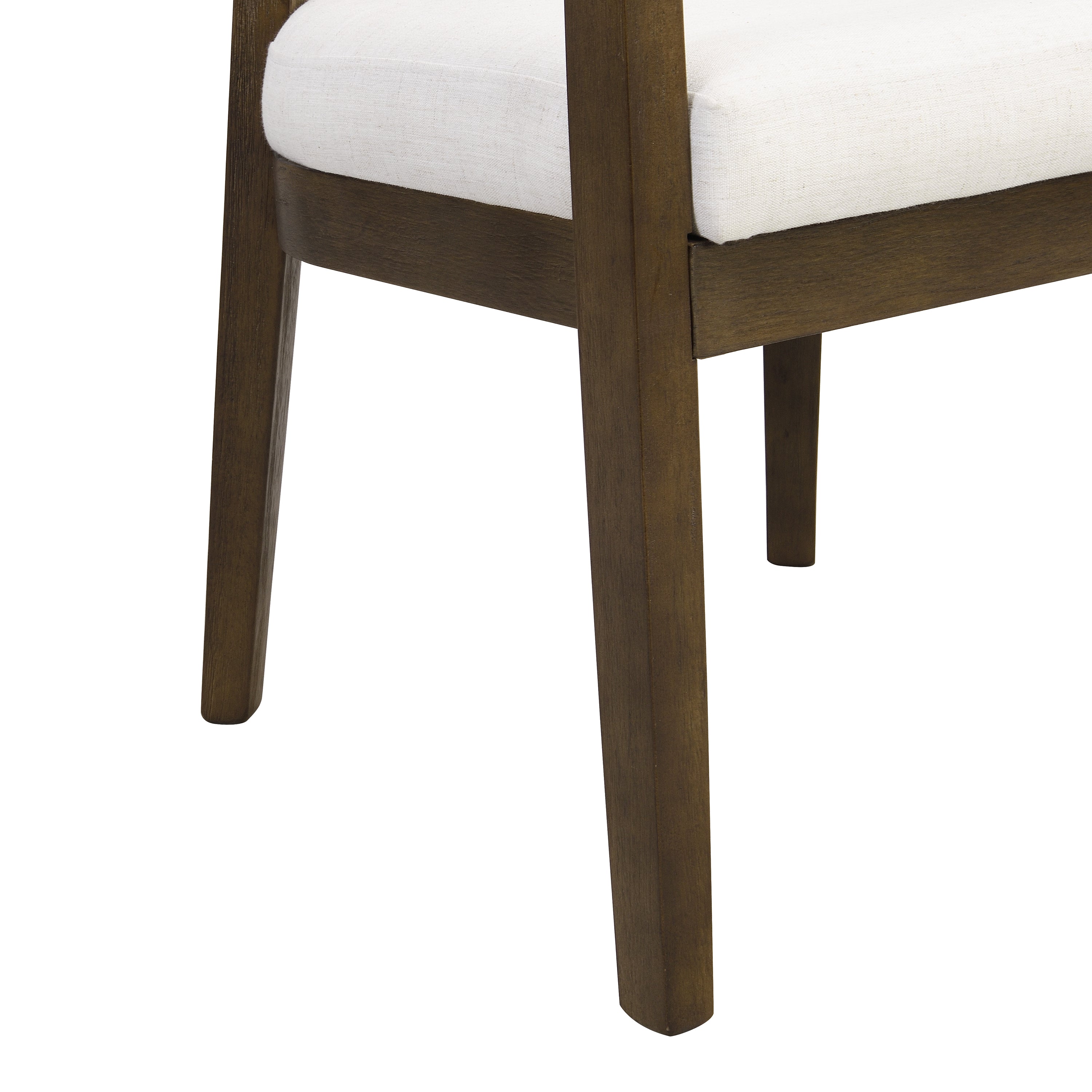 Whitfield 7-Piece Wood Upholstered Dining Set with U-Back Chairs
