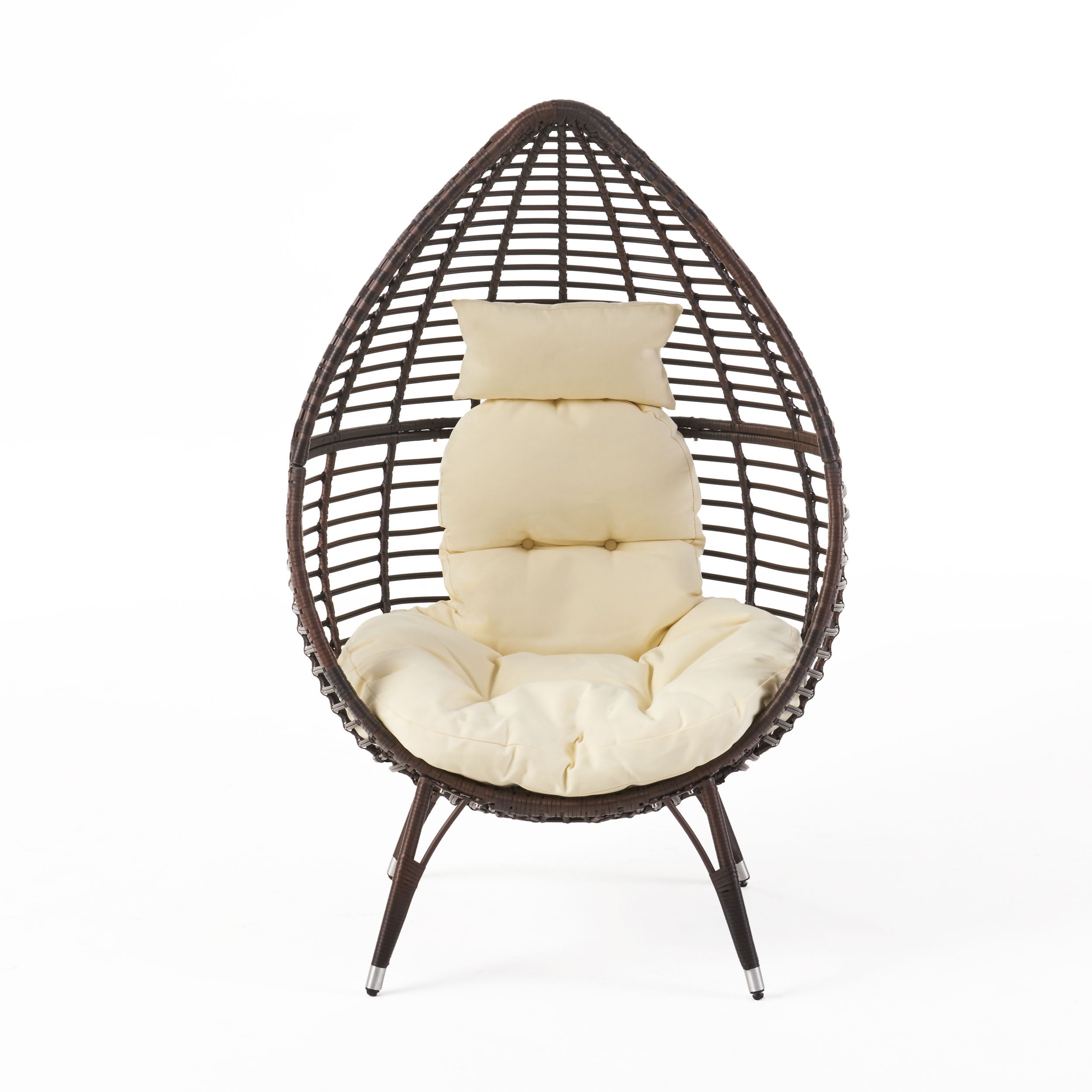 Cutter Teardrop Patio Chair With Water Resistant Cushion