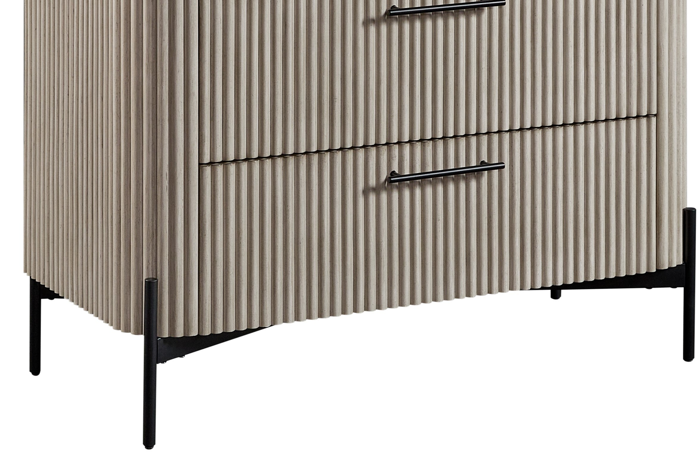 Kennedy Fluted 4-Drawer Chest