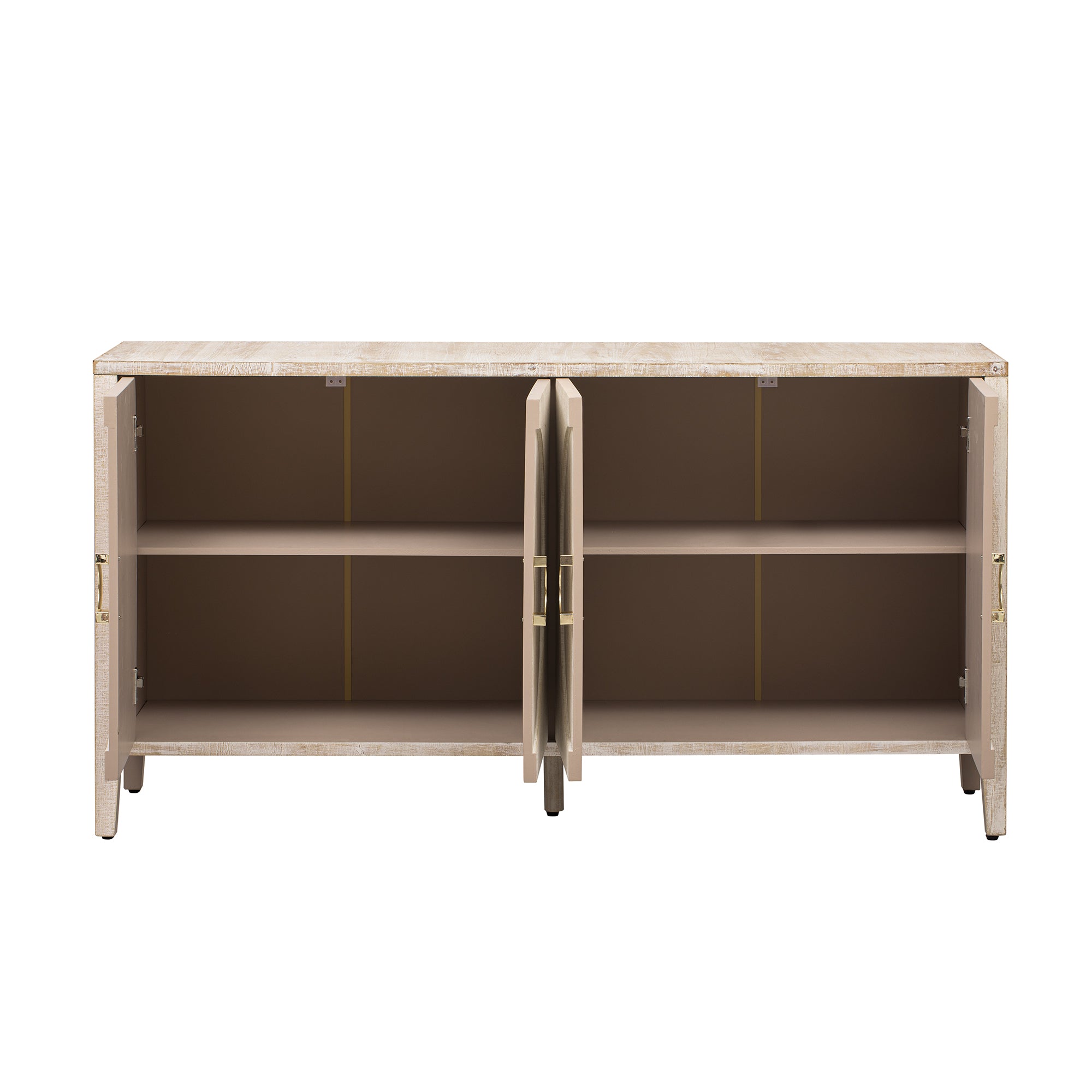 Sophisticated Cabinet with Textured Finish