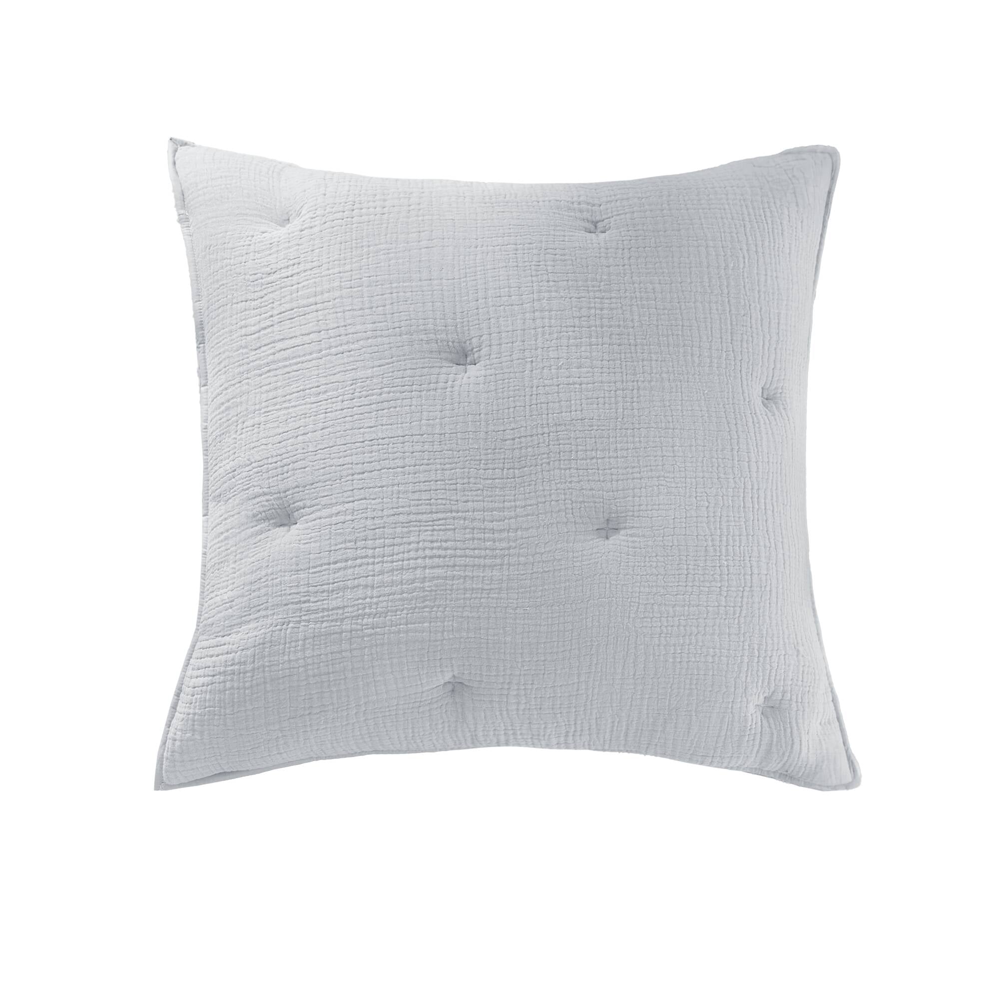 Cotton Gauze Embroidered Euro Sham