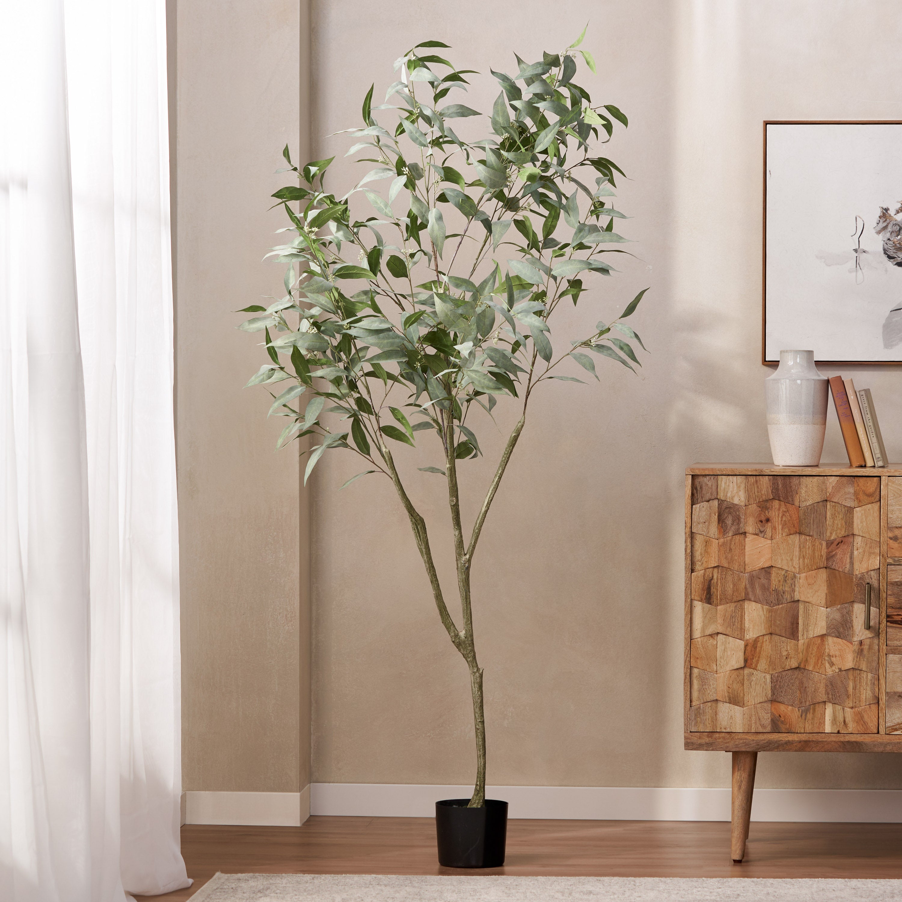 Eucalyptus Faux Bonsai Tree