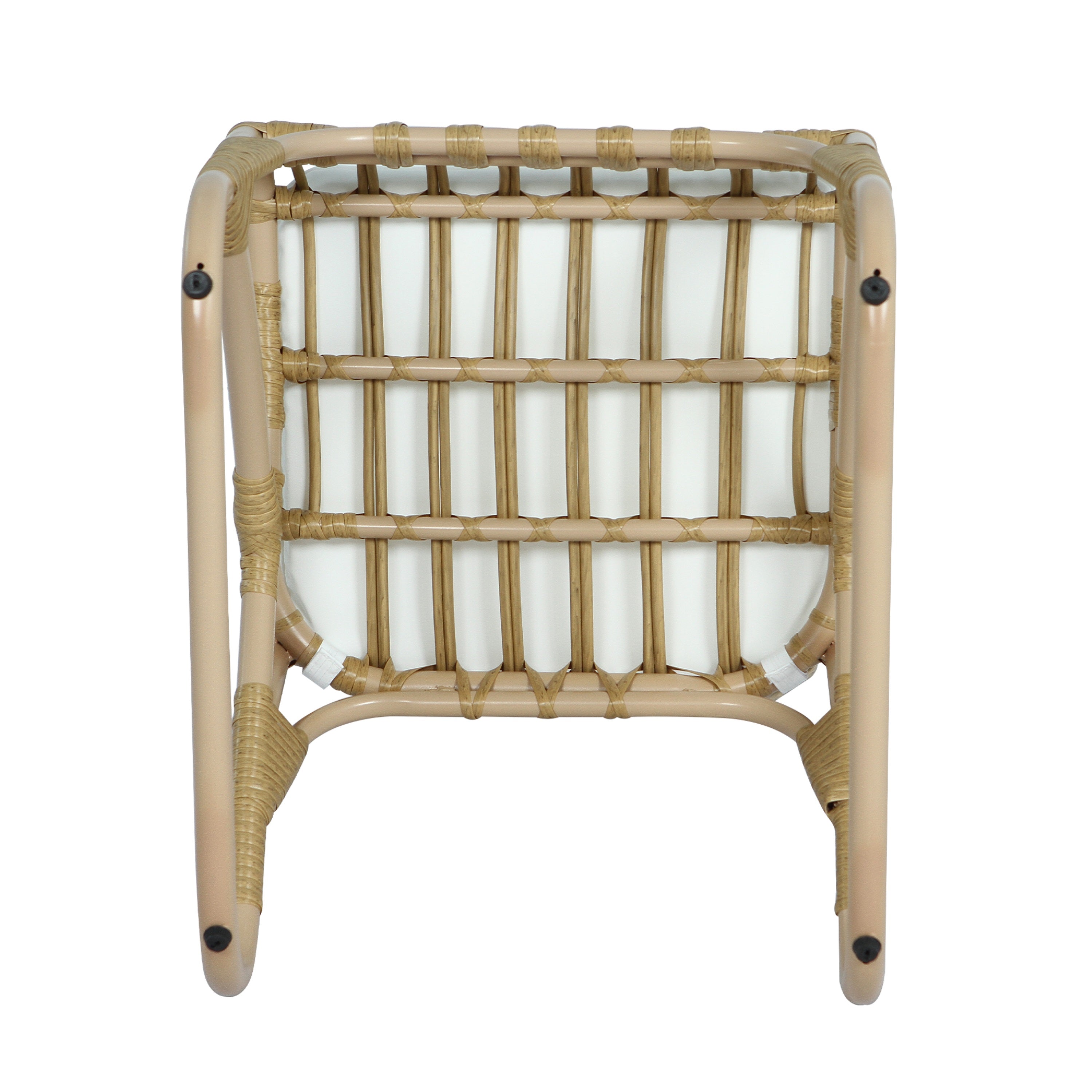 Outdoor Faux Rattan Dining Chairs, Set of 2