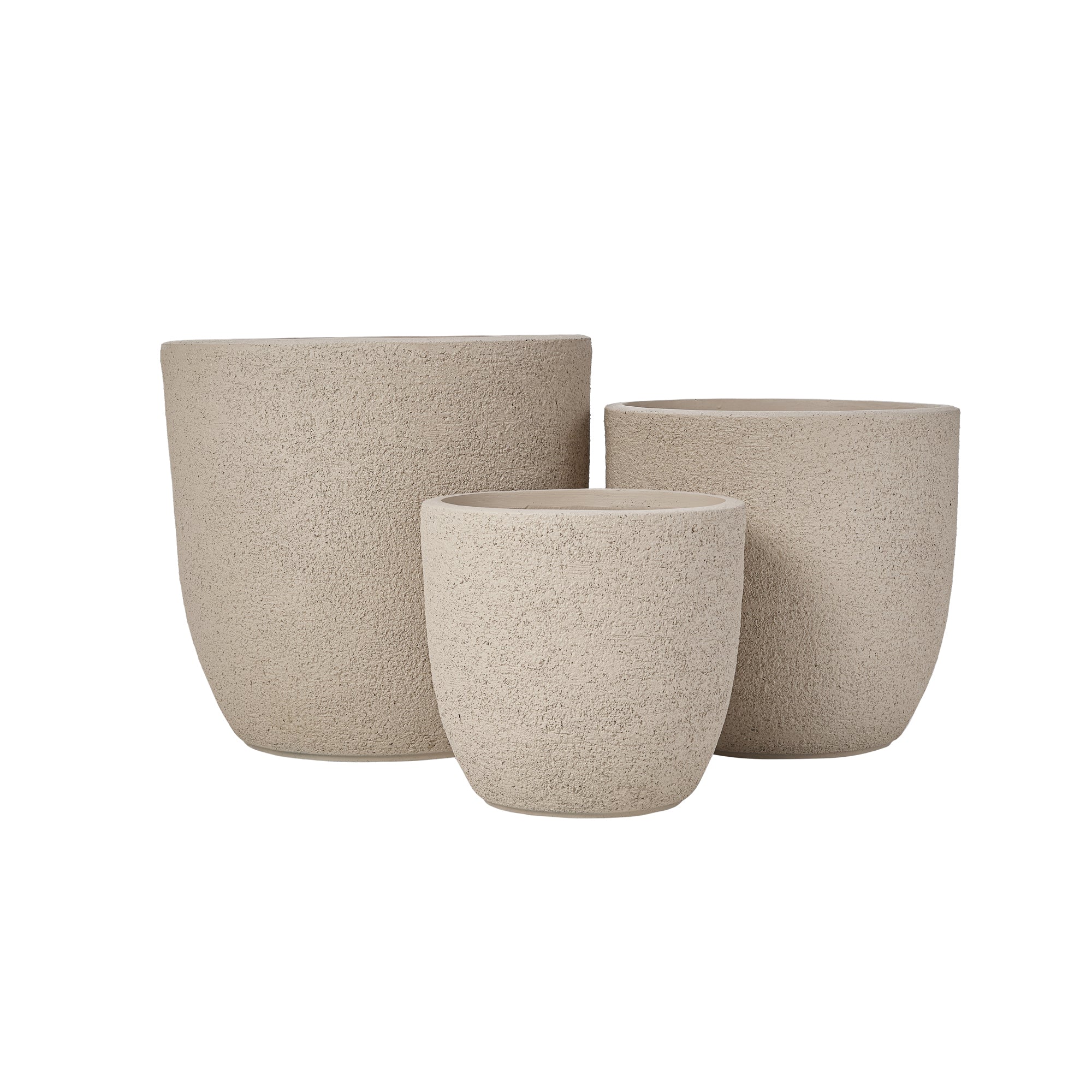 Lightweight Matte Textured Outdoor Planter