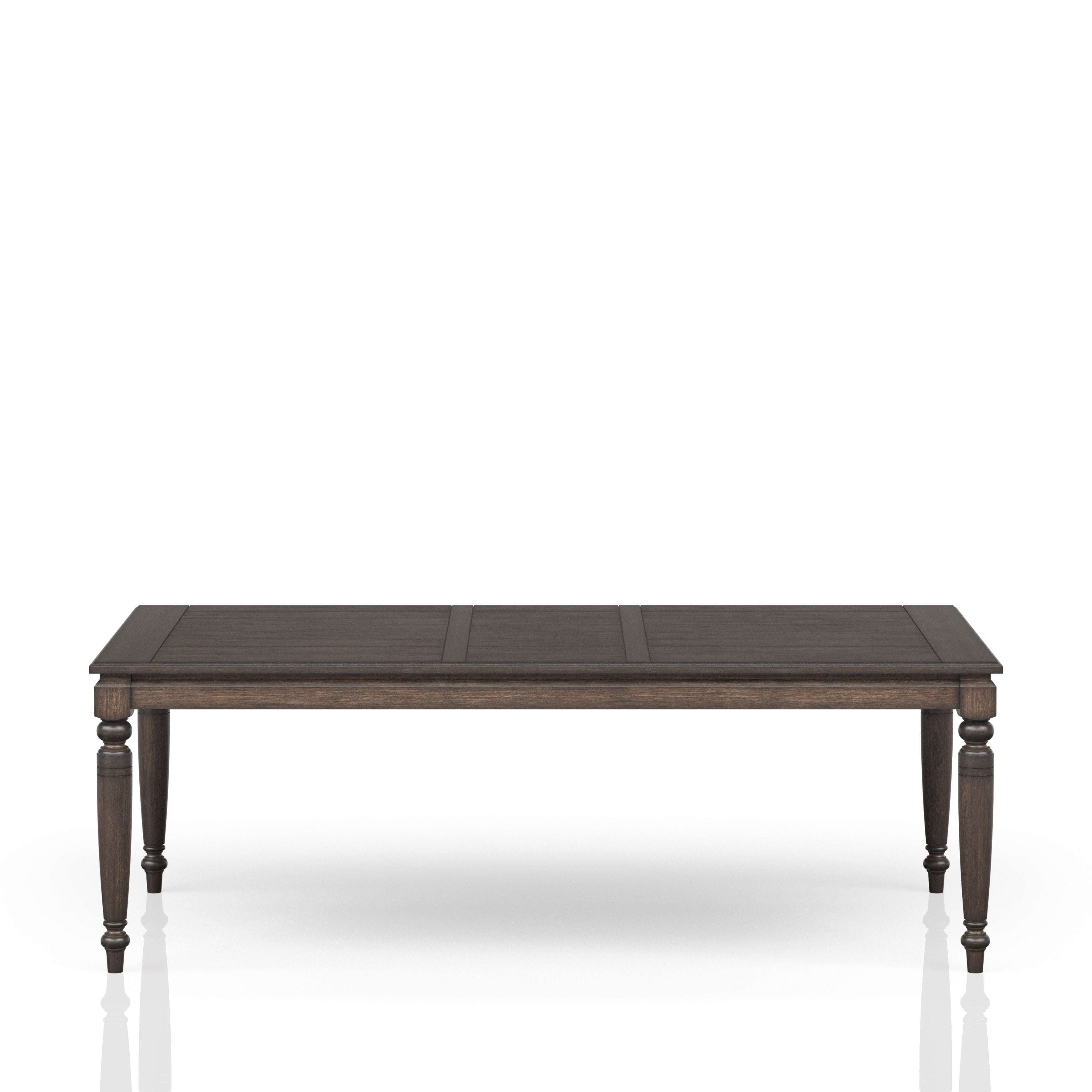 Deep Coffee Expandable Dining Table