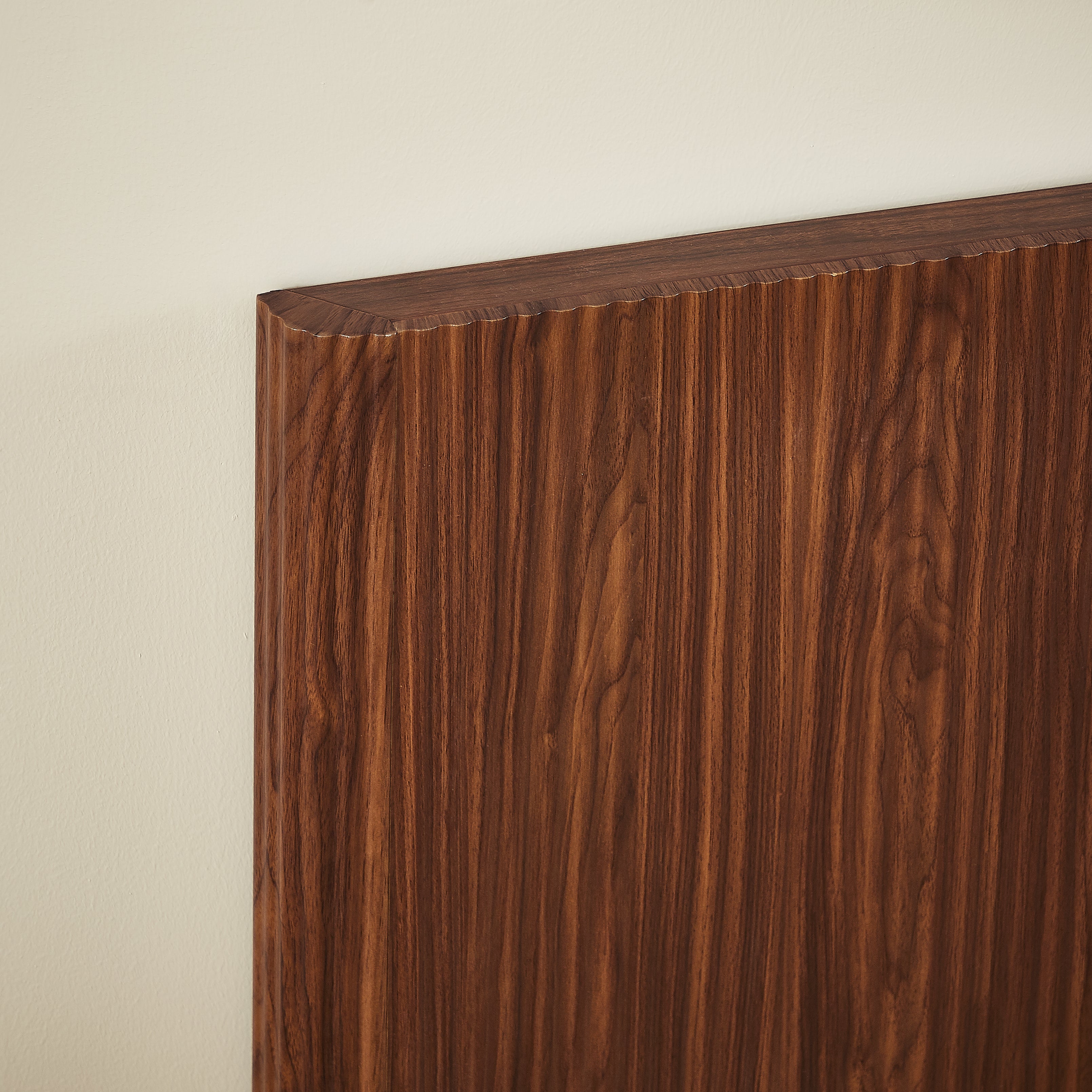 Fluted Lift Up Storage Bed