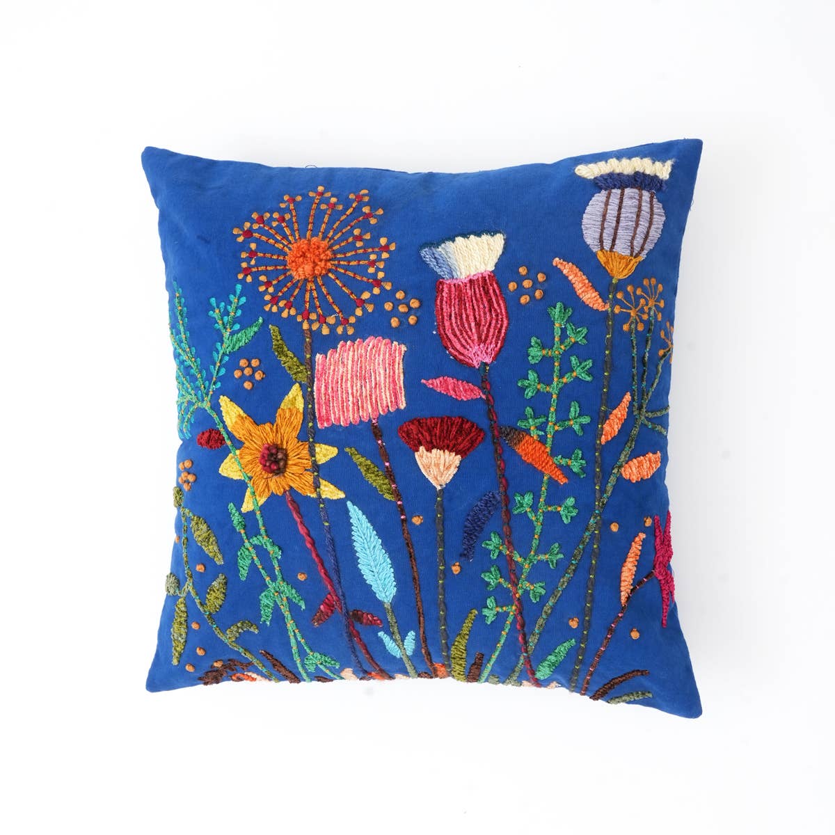 Cotton-Embroidered-Cushion-Ink-Blue-Pillows