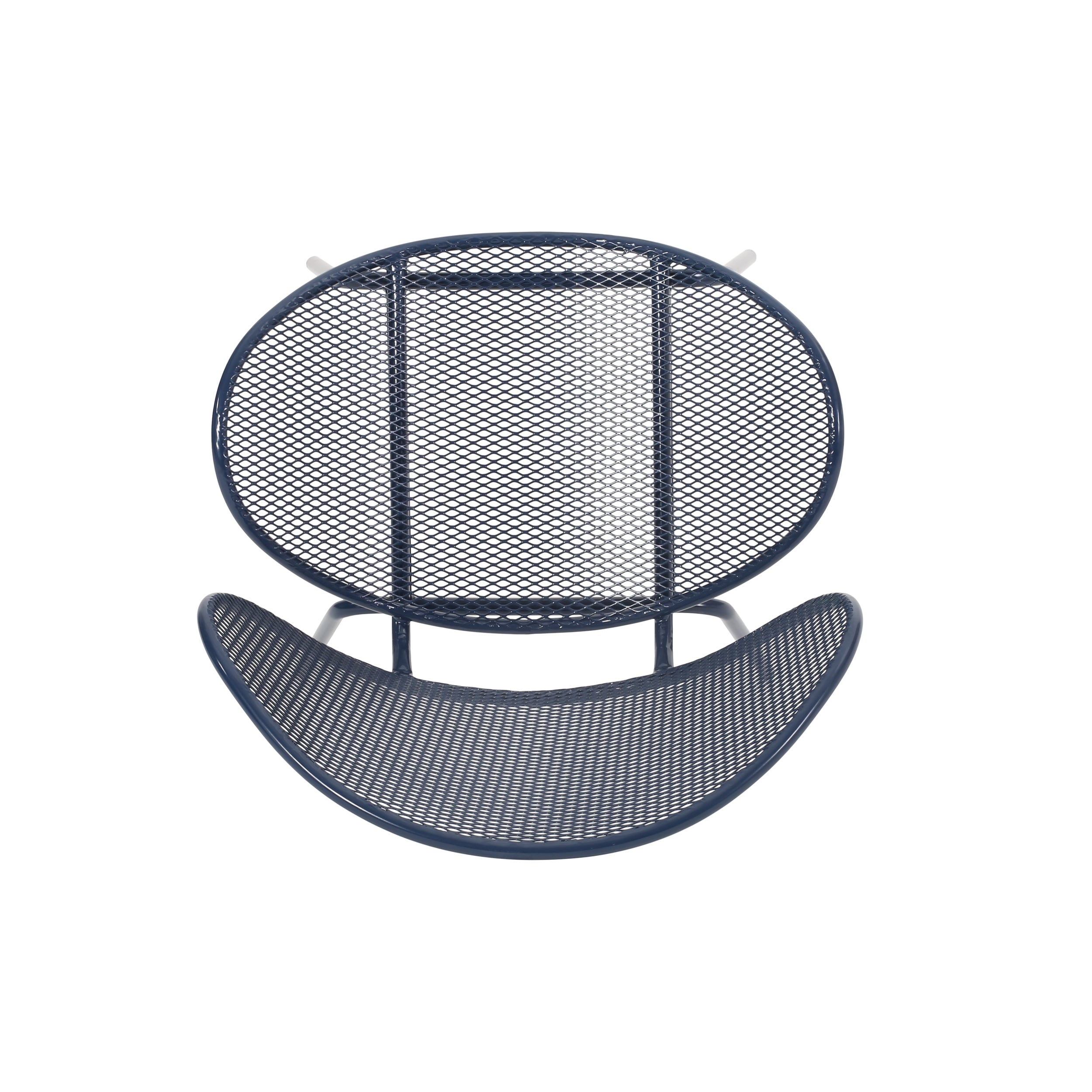 Modern Elba Chair Set With Mesh Seating And Retro Shell Design